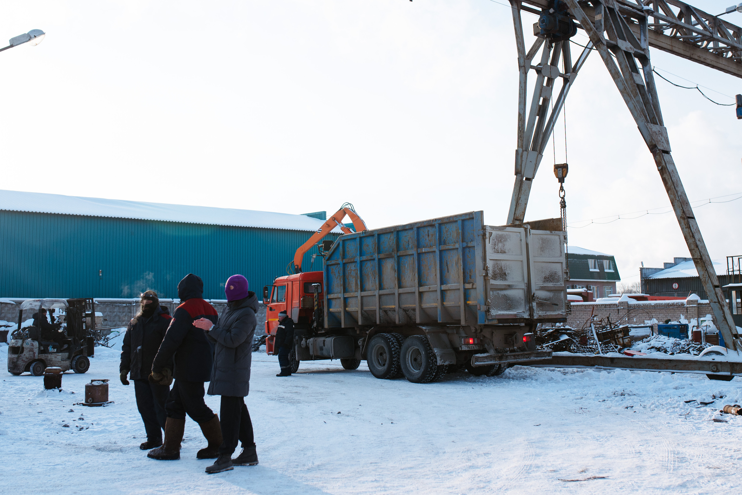 База металлоприёмки «Втормет». Портретный фотограф в Ереване и Челябинске Шаханская Ольга