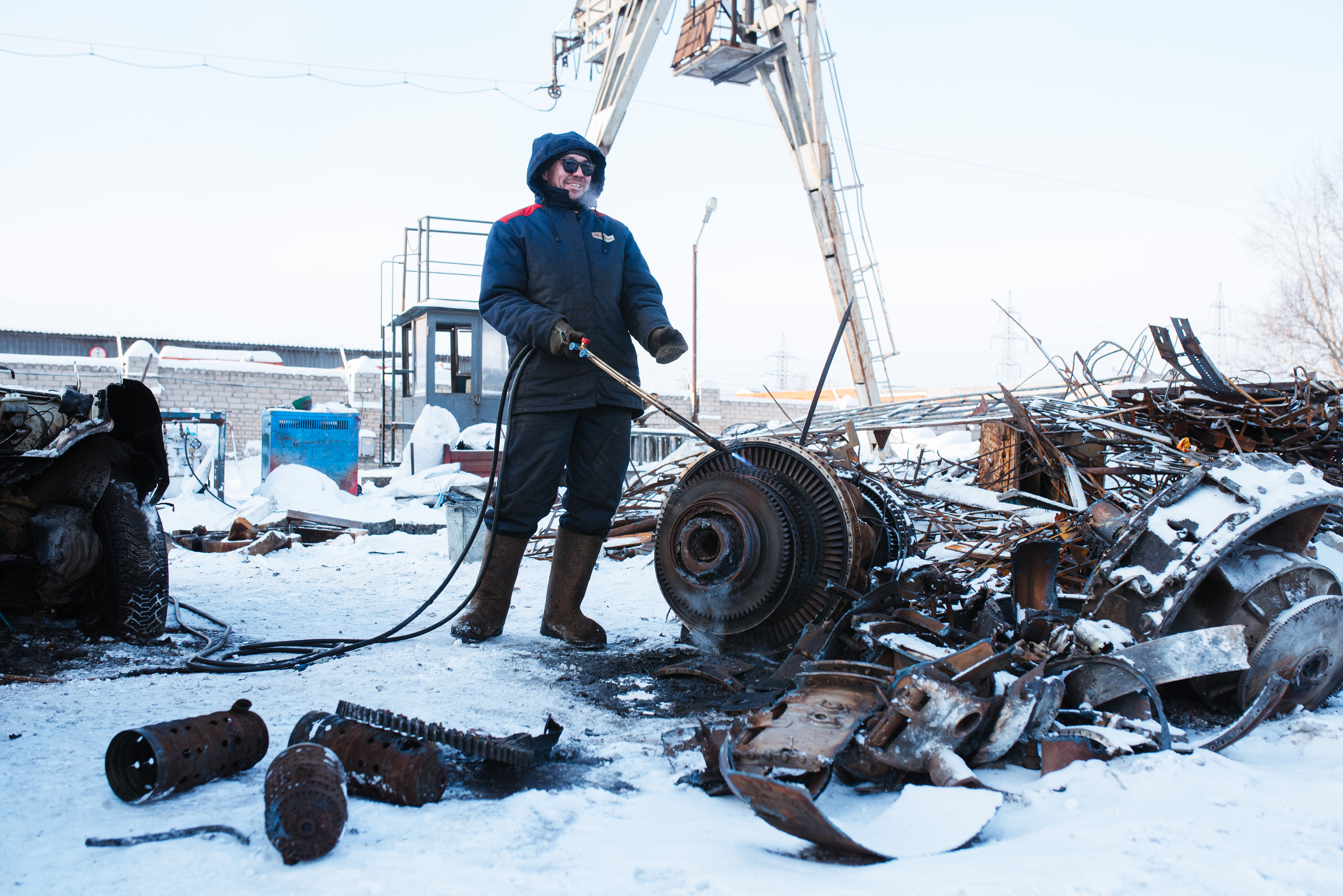 База металлоприёмки «Втормет». Портретный фотограф в Ереване и Челябинске Шаханская Ольга