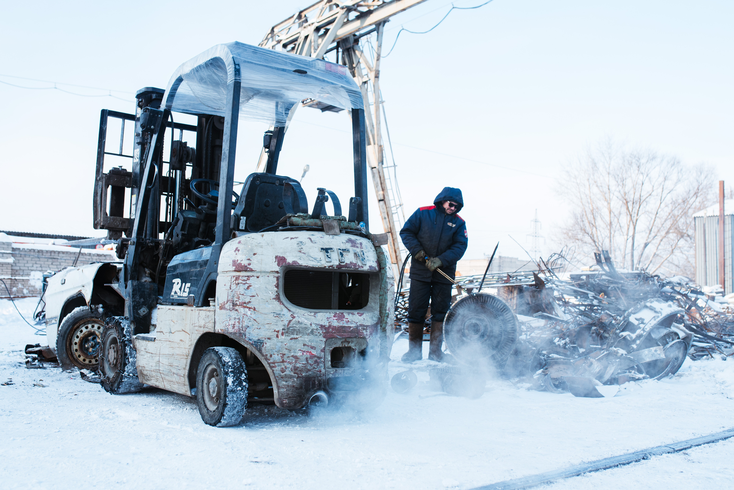 База металлоприёмки «Втормет». Портретный фотограф в Ереване и Челябинске Шаханская Ольга