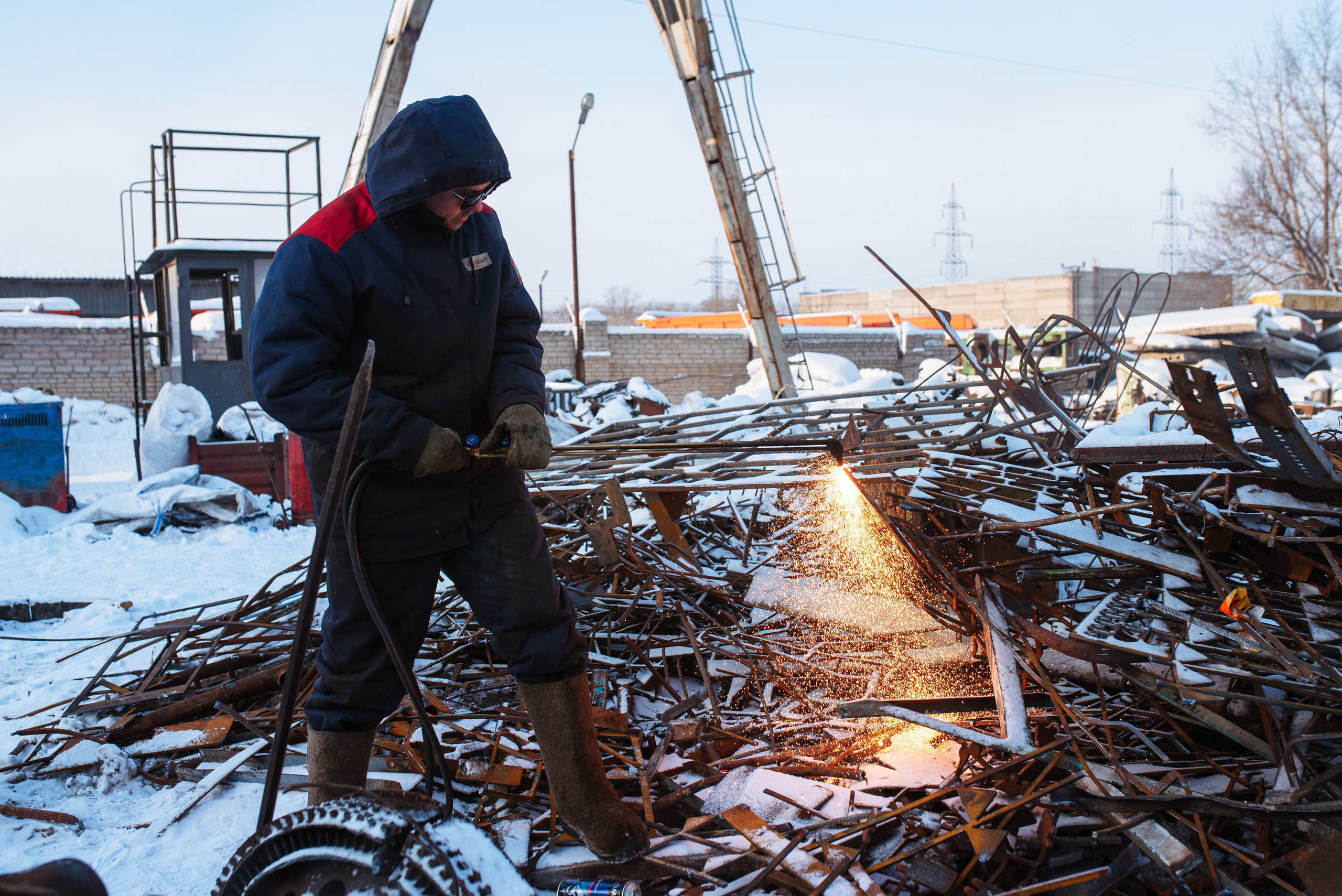 База металлоприёмки «Втормет». Портретный фотограф в Ереване и Челябинске Шаханская Ольга