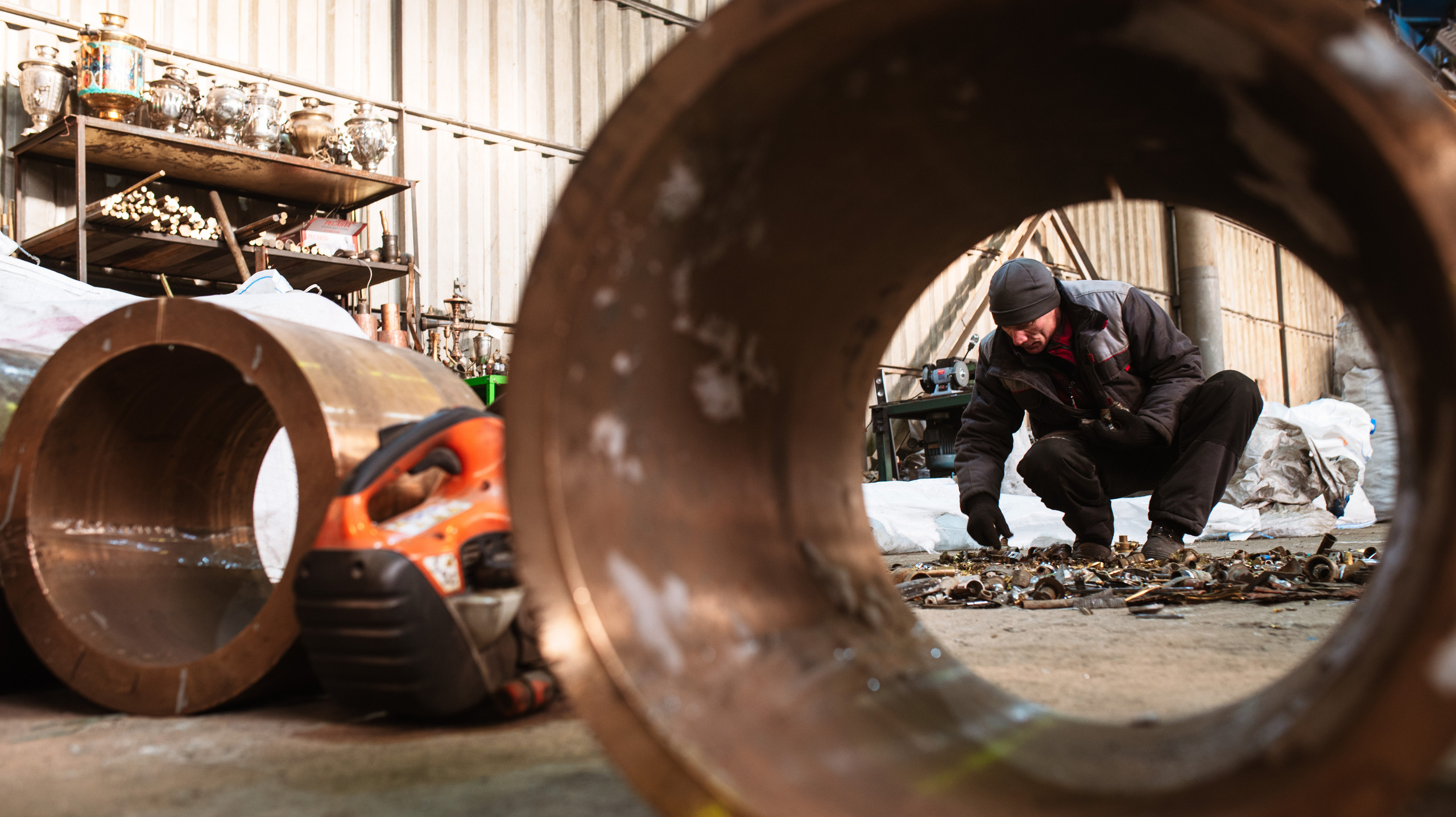 База металлоприёмки «Втормет». Портретный фотограф в Ереване и Челябинске Шаханская Ольга