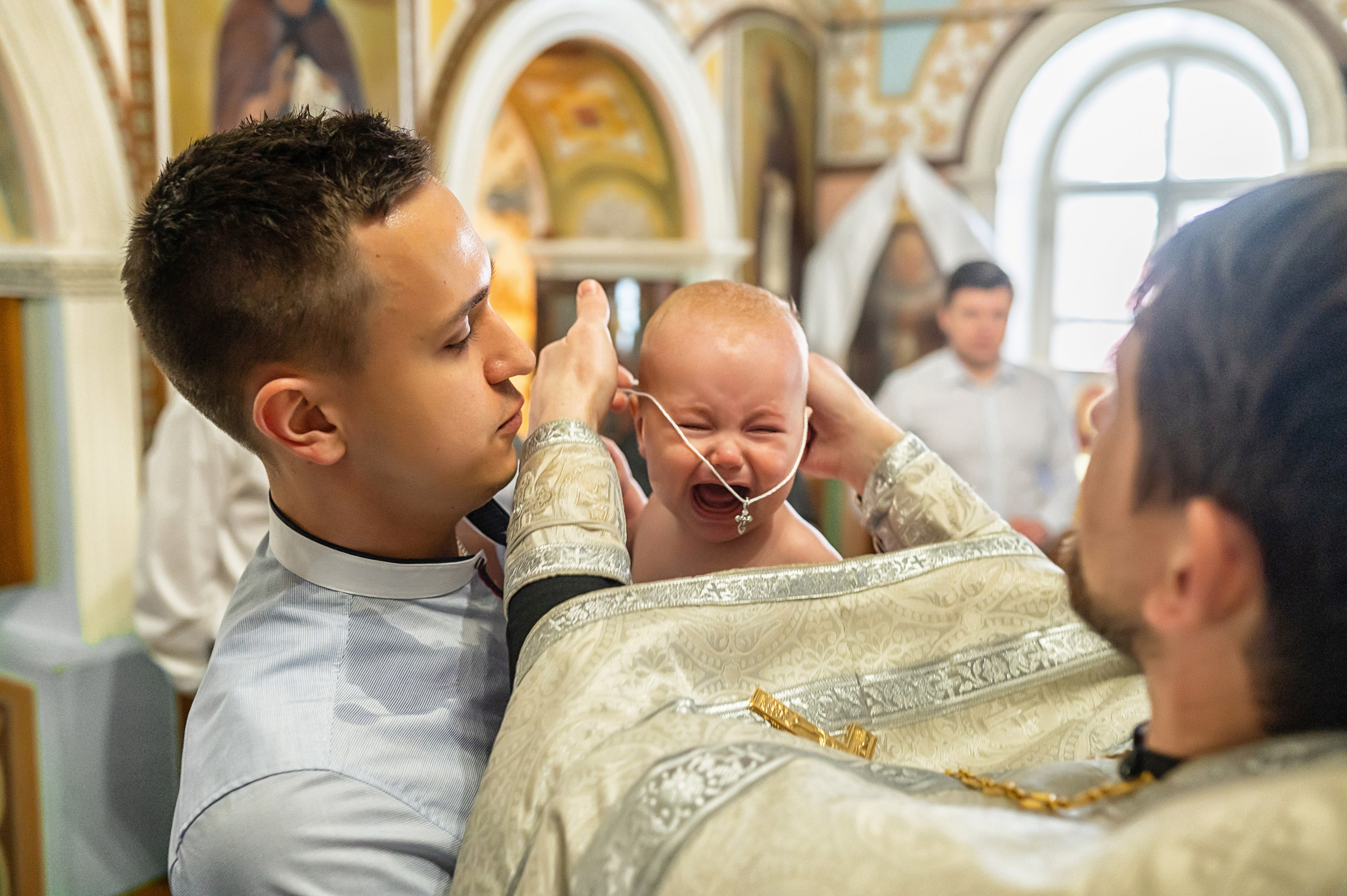 Таинство Крещения. Фотограф Мария Гончарова/ Москва — область