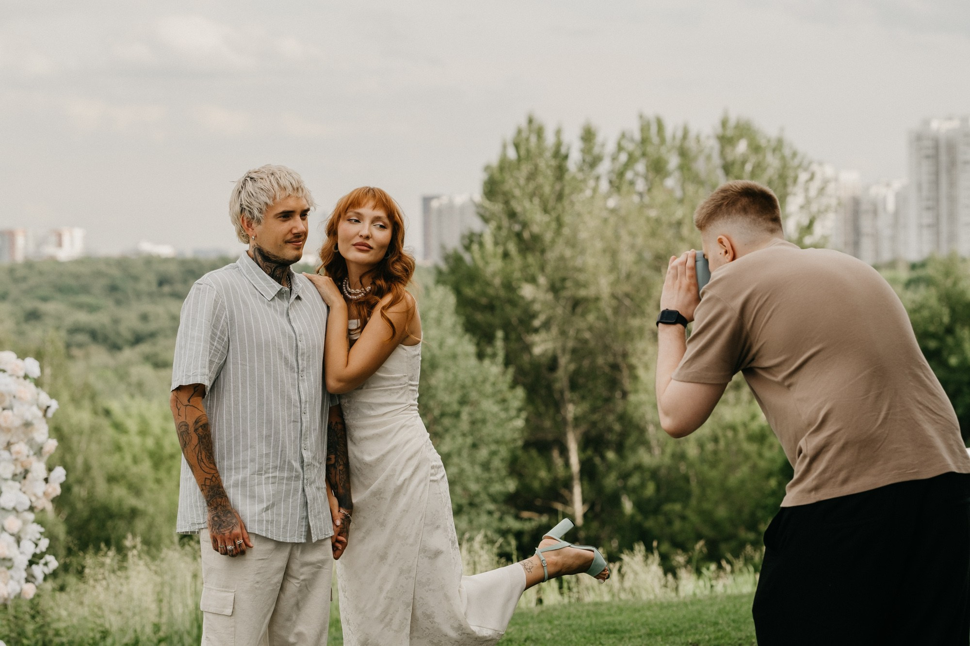 На высоте. Свадебный фотограф Александра Тюлякова