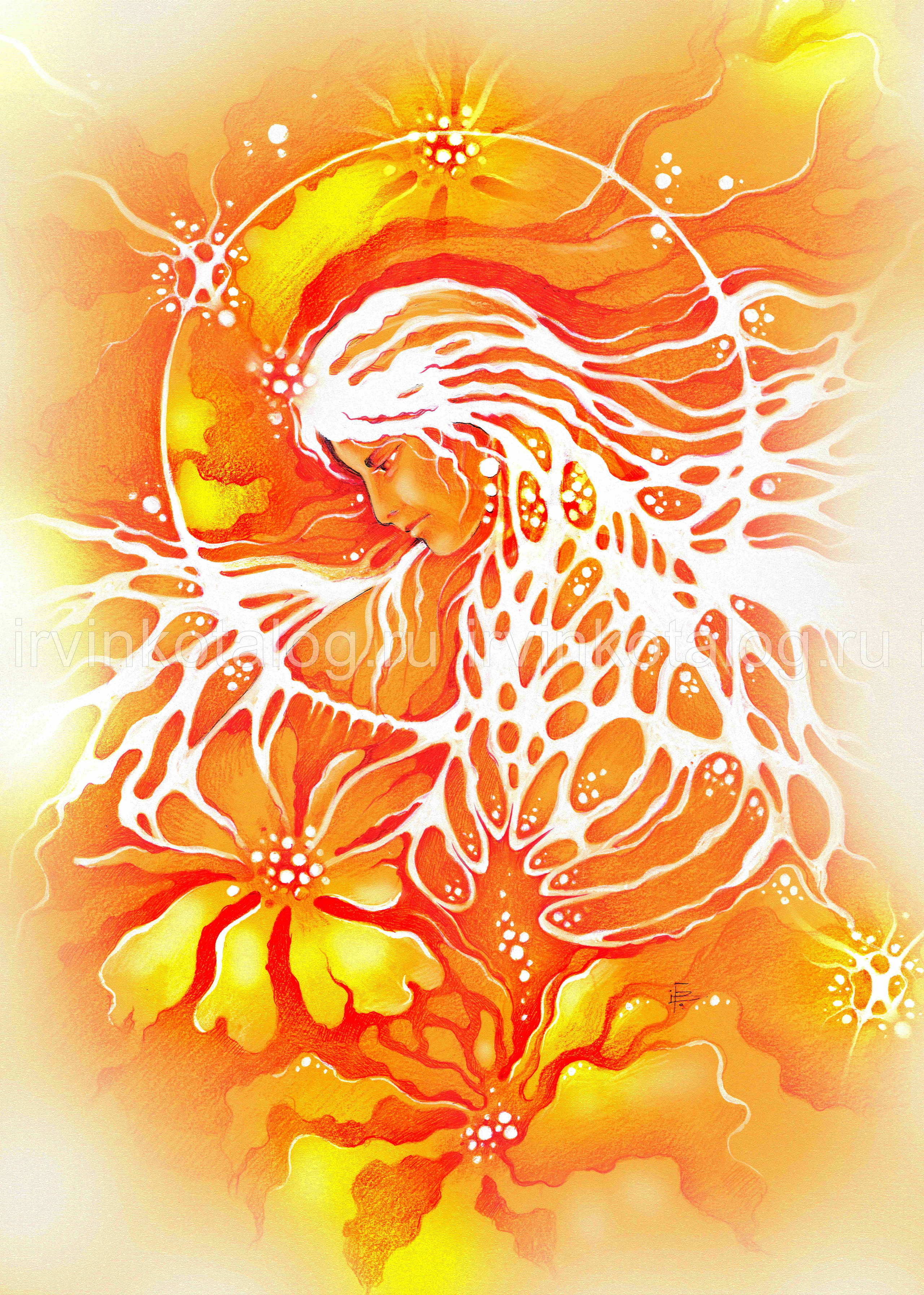 «Энергия Любви волною накатила и растеклась её нежнейшая Душа» 06.02.2022