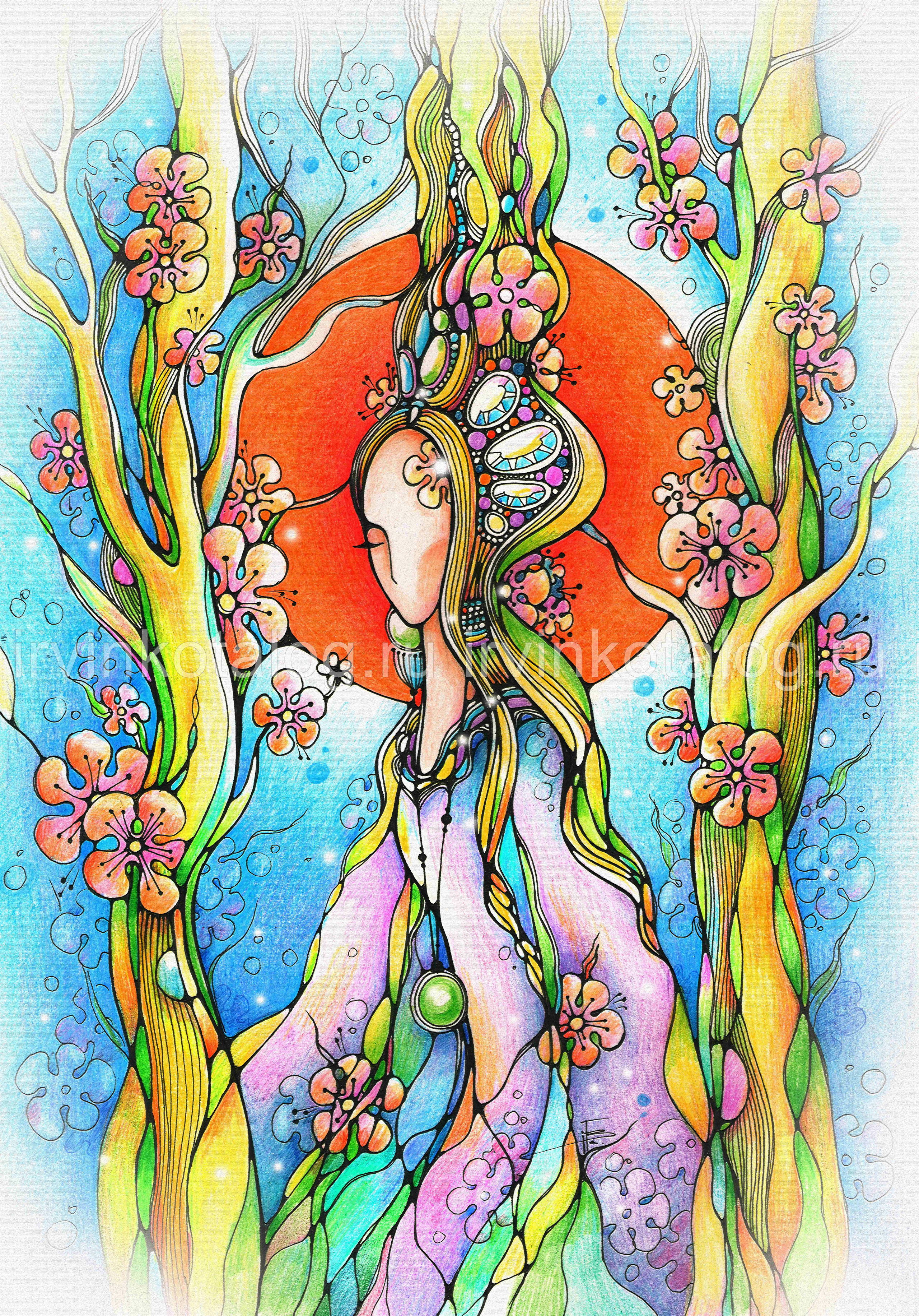 "В моей душе сейчас цветёт весна..." 23.12.2023