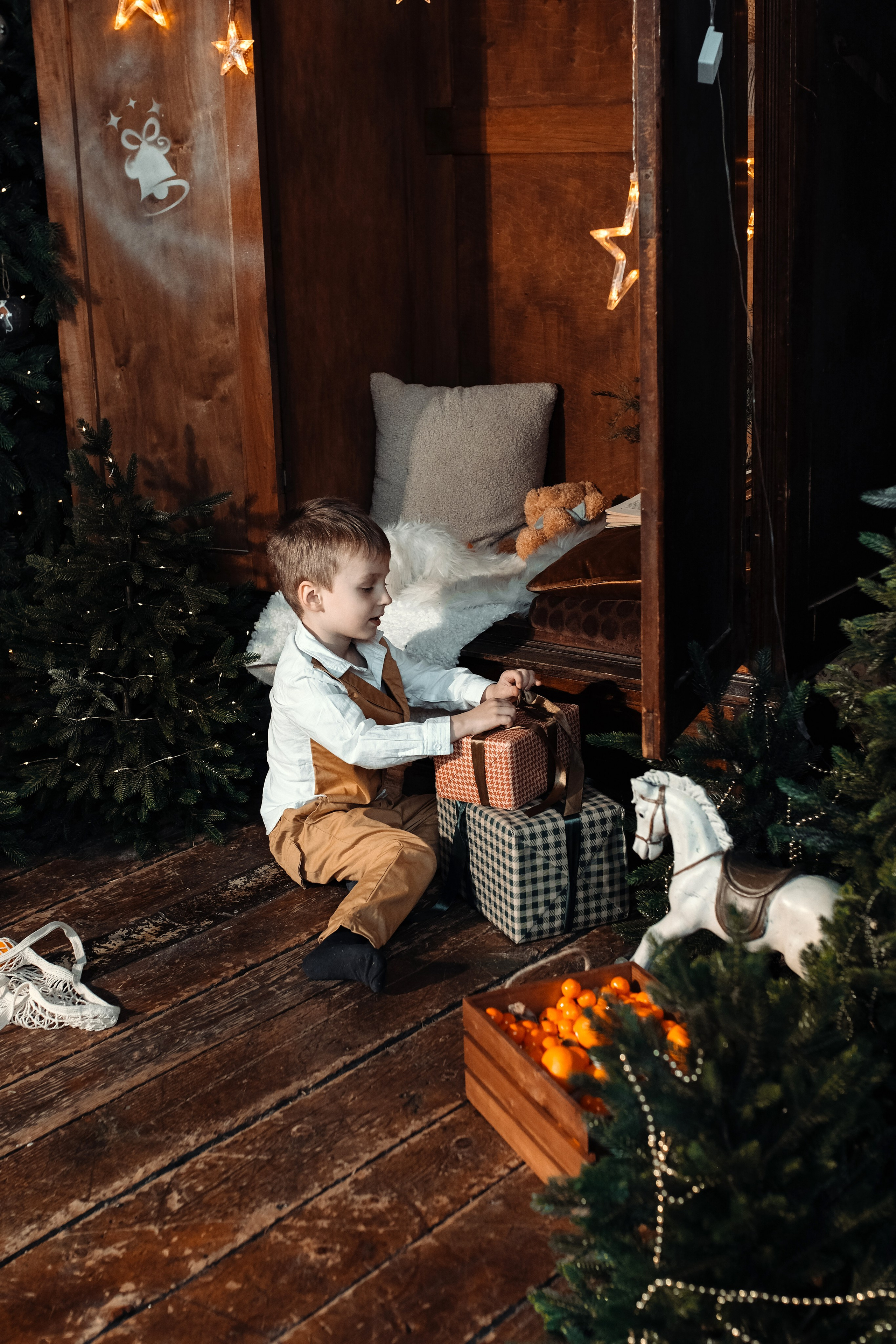 Новогодняя детская фотосессия. Семейный и детский фотограф в Ростове-на-Дону Ольга Есенина