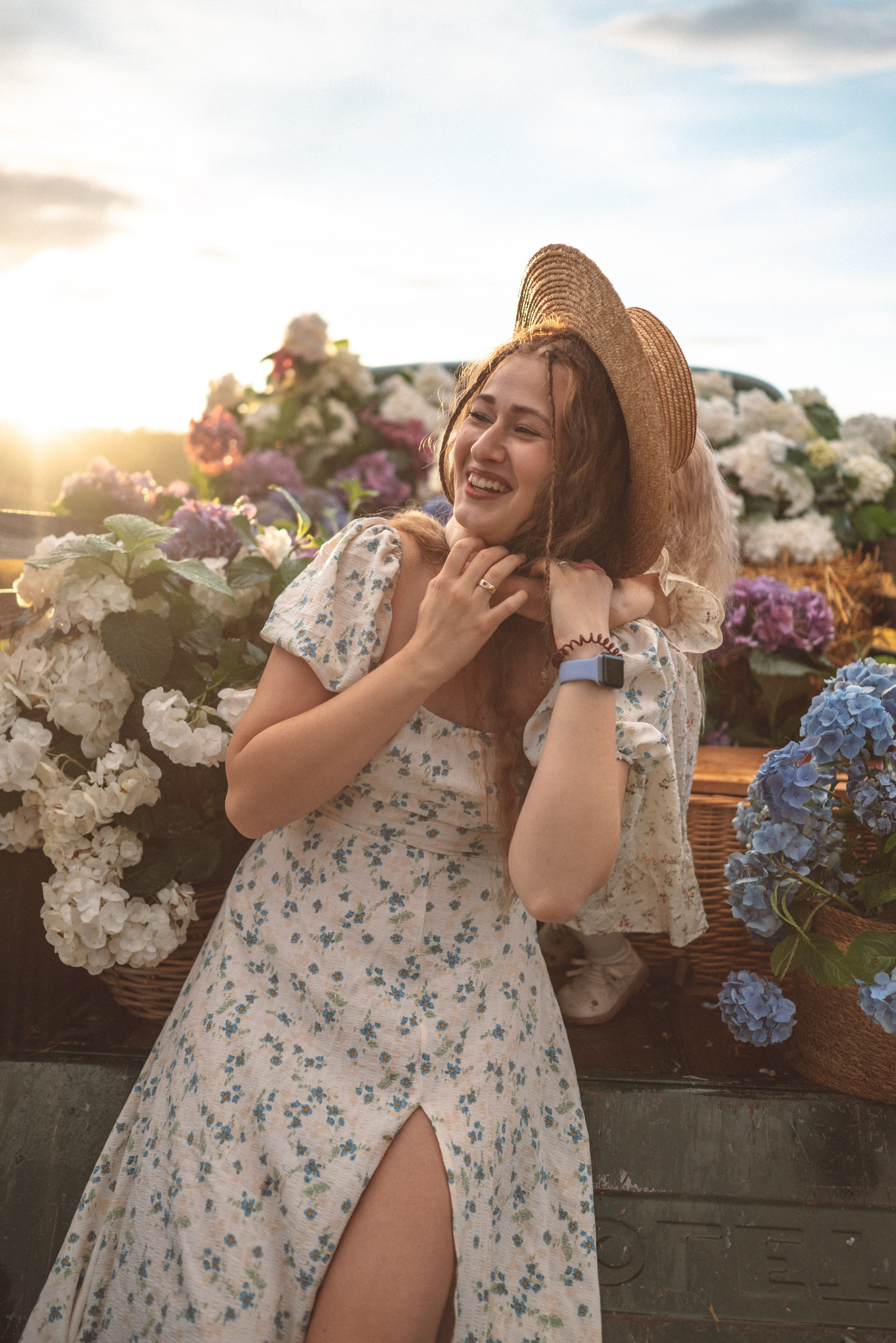 Гортензии. Семейный и детский фотограф в Москве Князева Диана