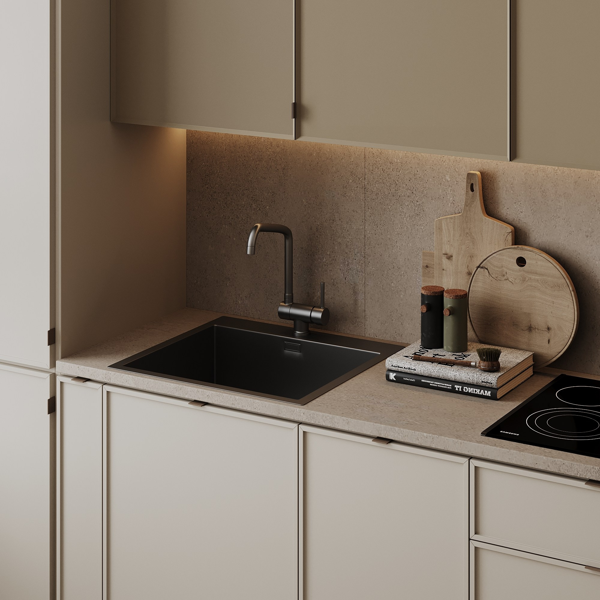 ЖК «Аль-Фараби 27», 73 м². Room Design Studio