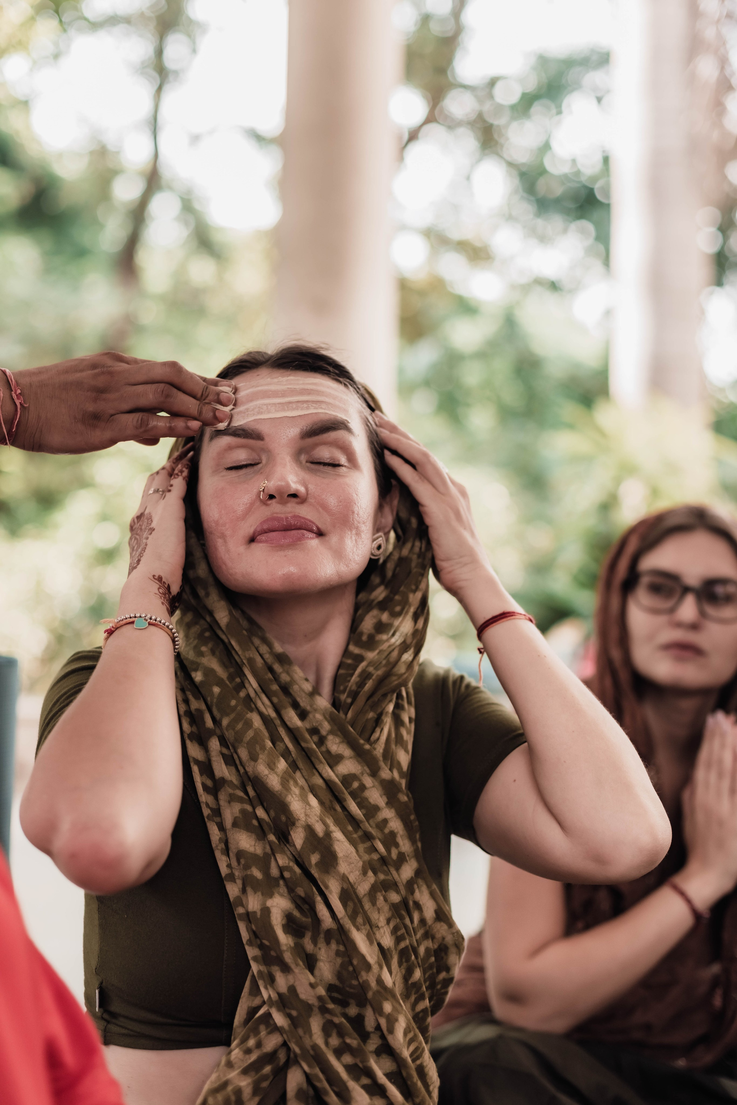 Pitri Paksha yagyas & poojas Devraha Baba ji ashram. Mariam Bagdasaryan