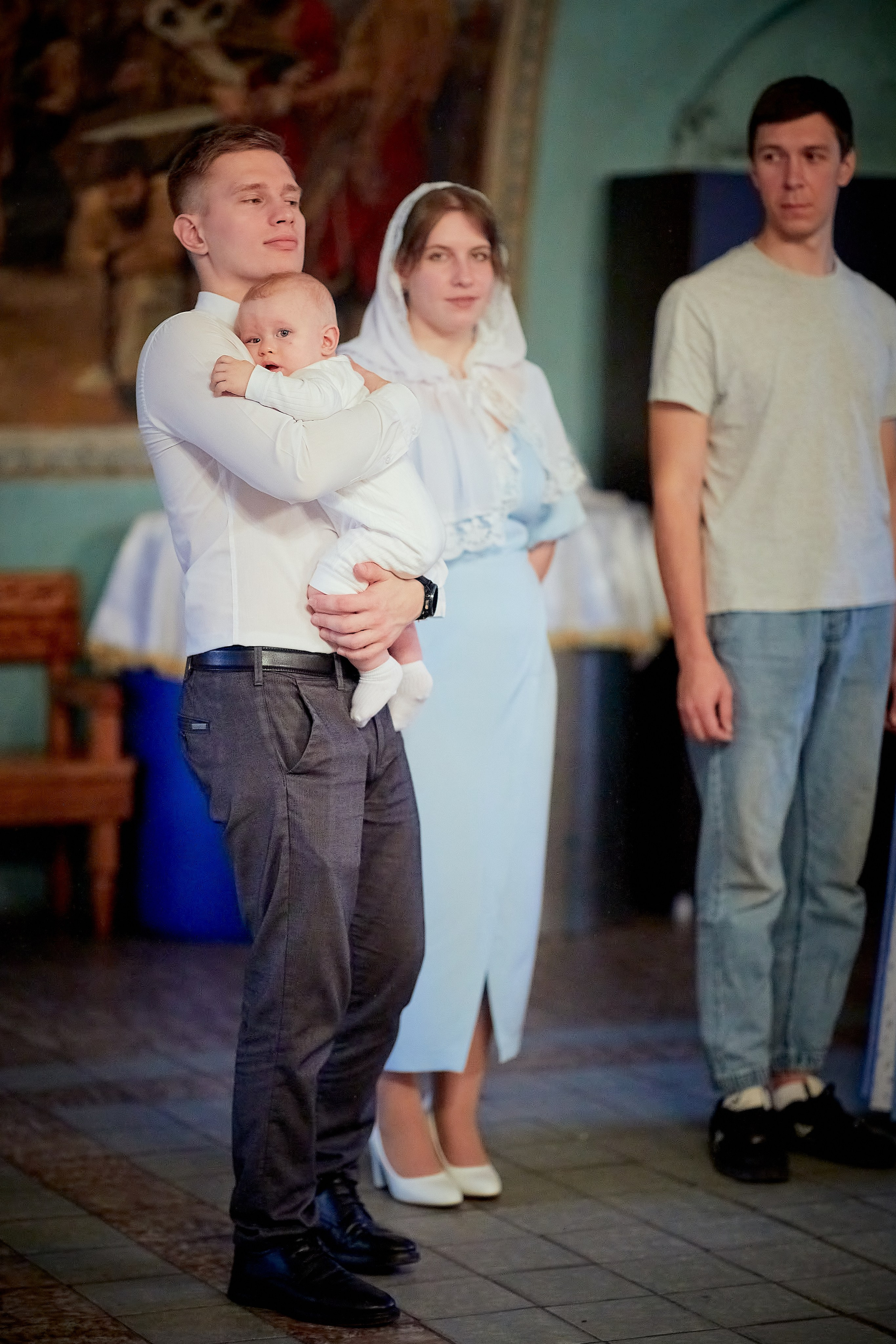 Крещение Егорушки. Семейный и детский фотограф в Ярославле Юлия Галашина