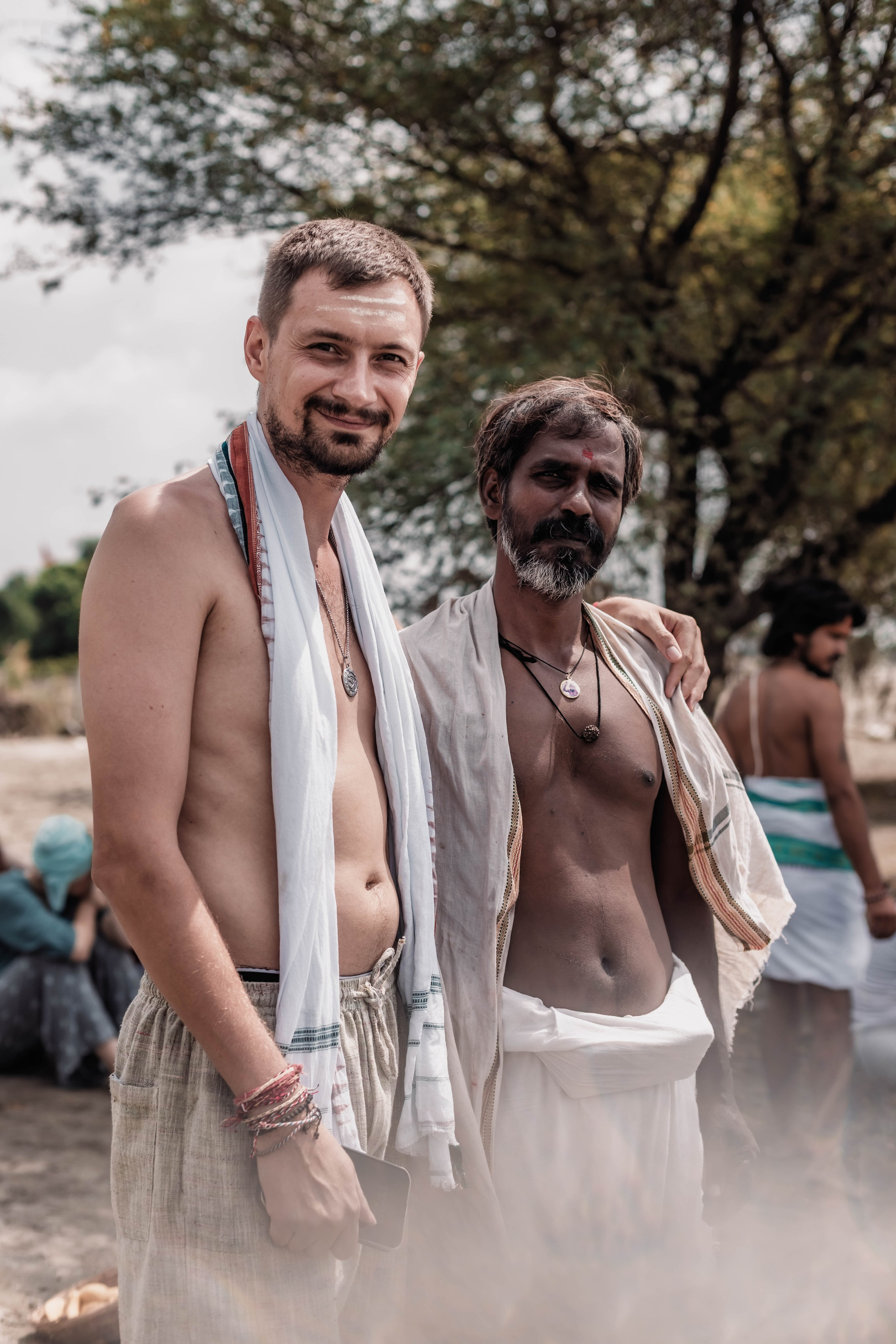 Pitri Paksha yagyas & poojas Devraha Baba ji ashram. Mariam Bagdasaryan