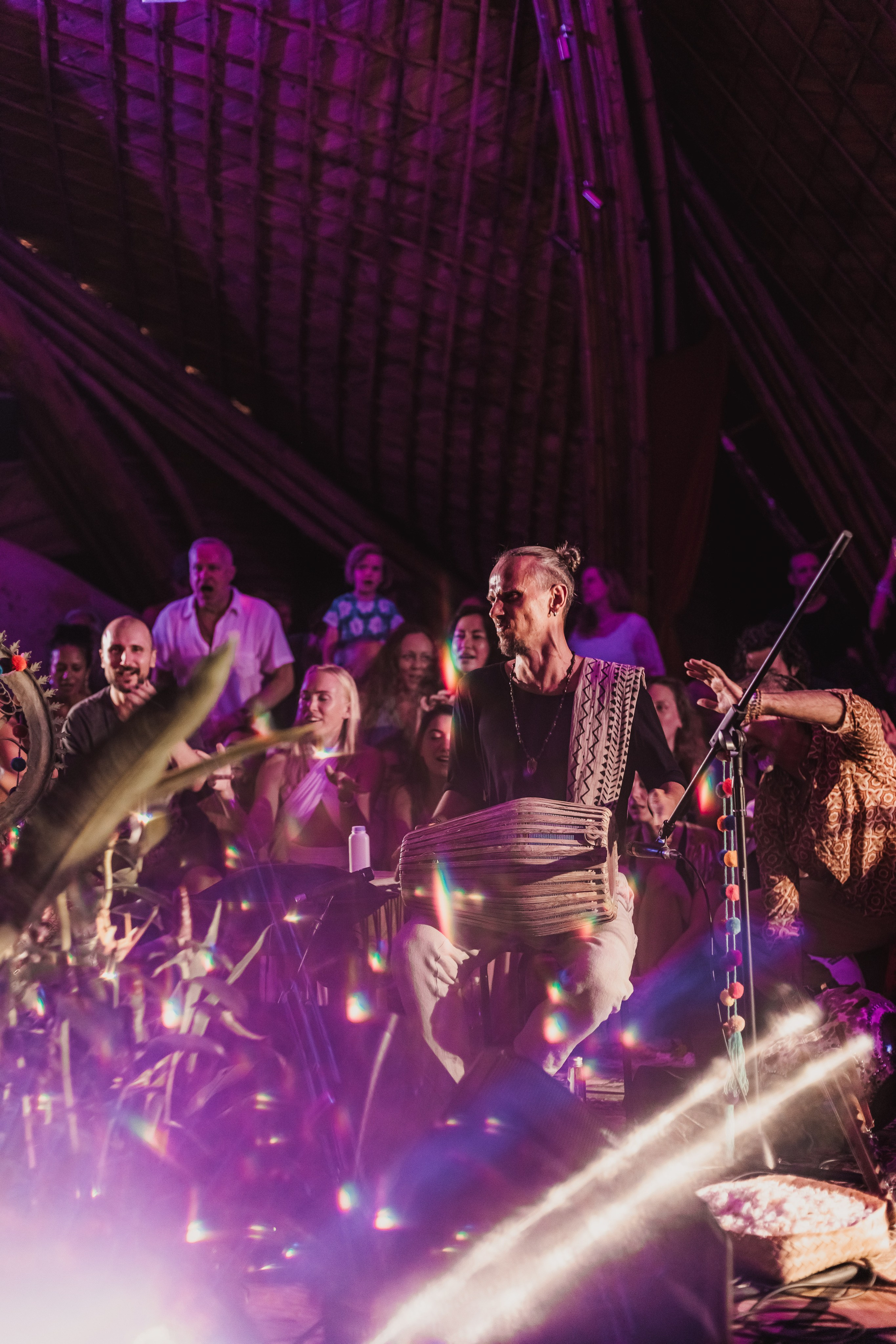 Hanuman Project kirtan at Alchemy april. Mariam Bagdasaryan