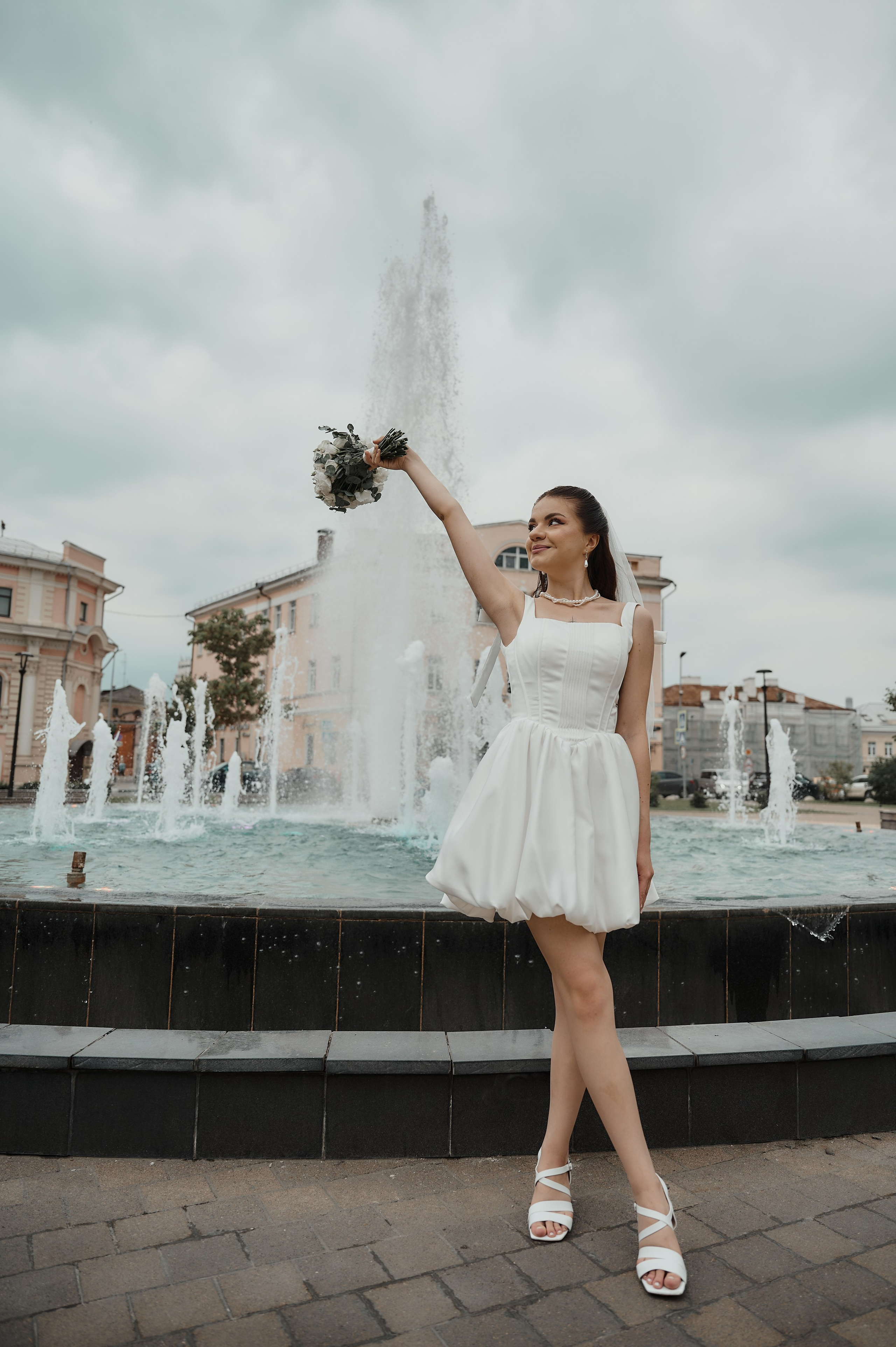 Свадебная прогулка по Туле. Свадебный фотограф в Туле Никита Беляев