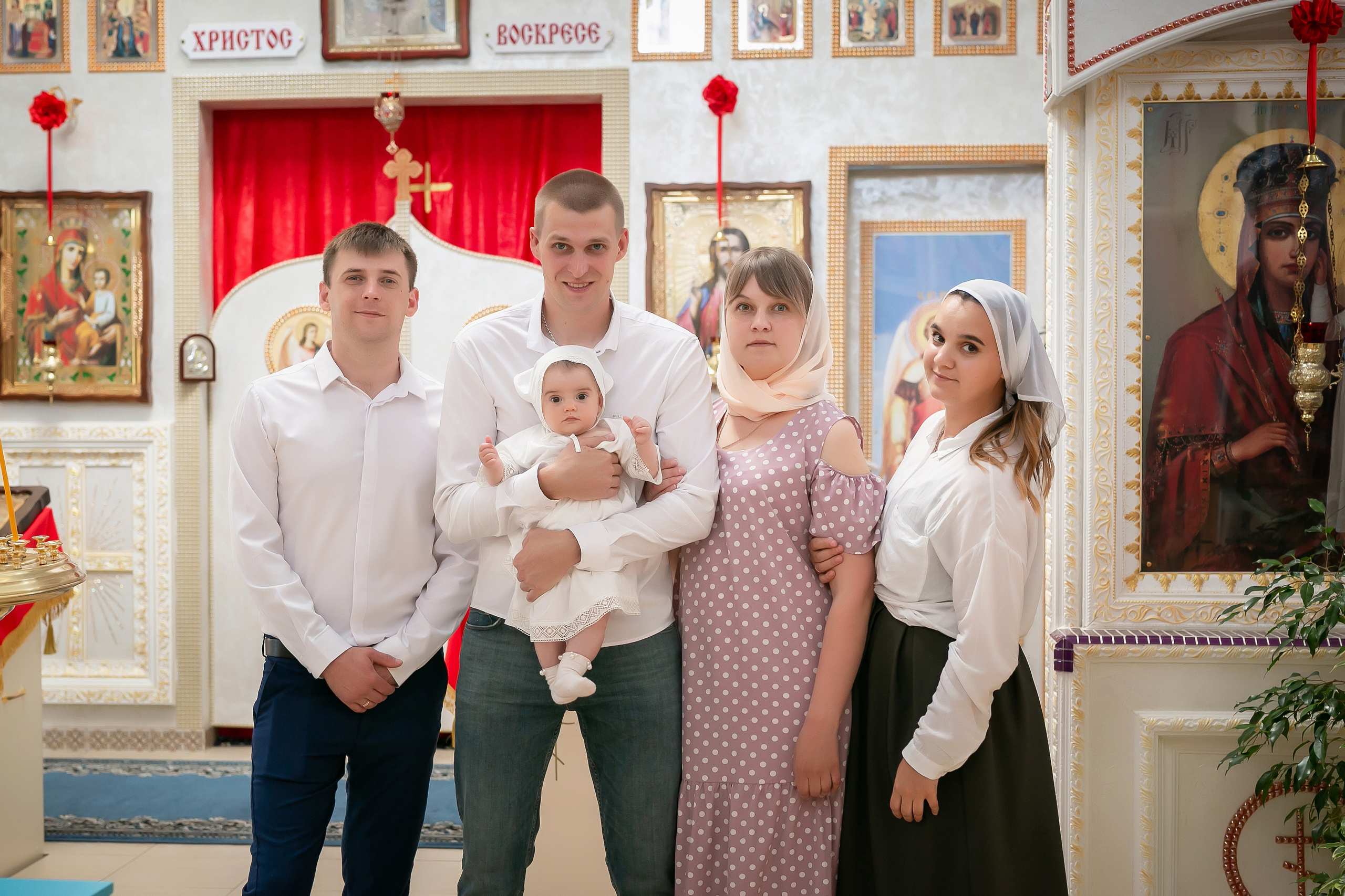 Таинство Крещения. Свадебный и семейный фотограф в г. Майкопе (выезд по республике и краю)