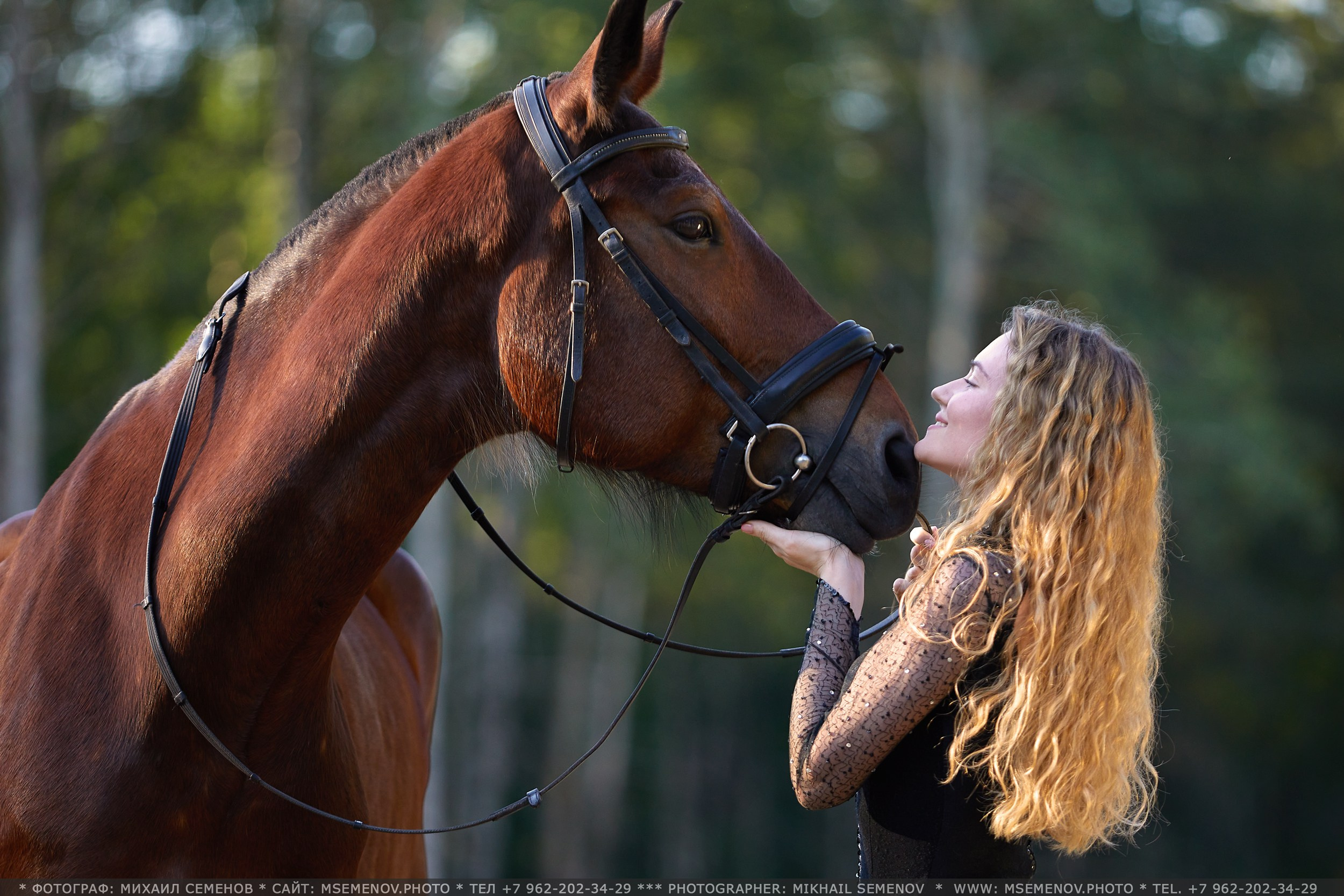 Фотосессия с лошадьми в г. Ярославль. Фотограф Михаил Семенов
