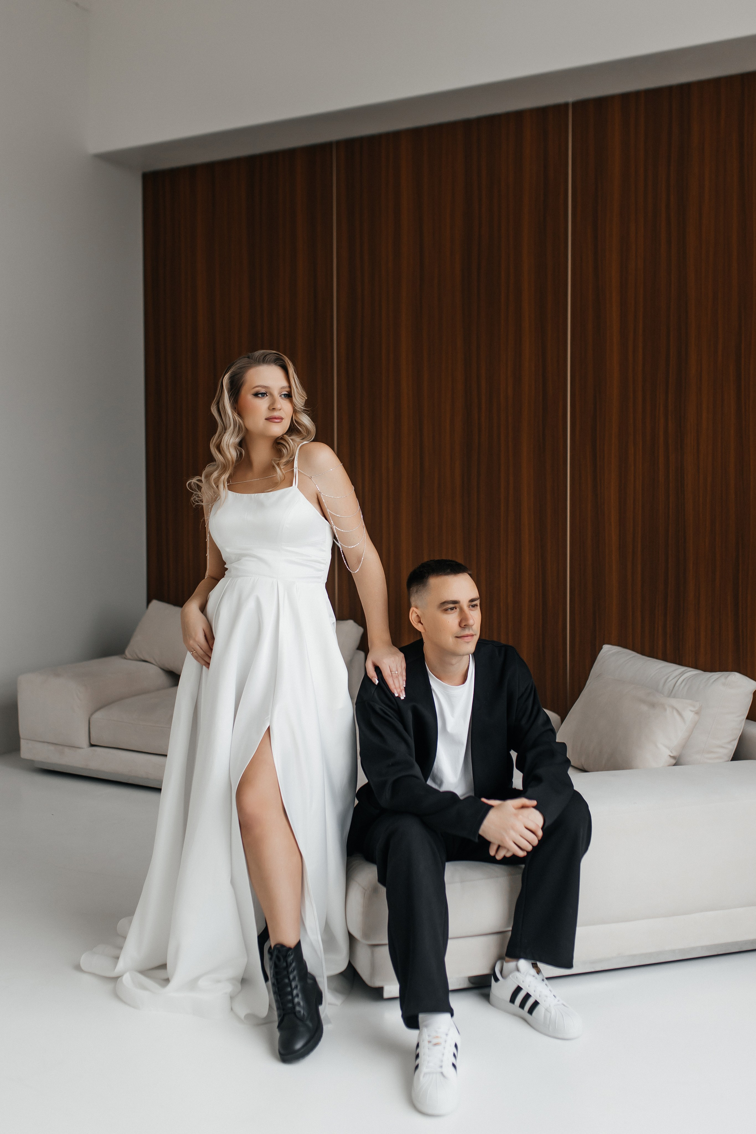 Свадебная серия в студии