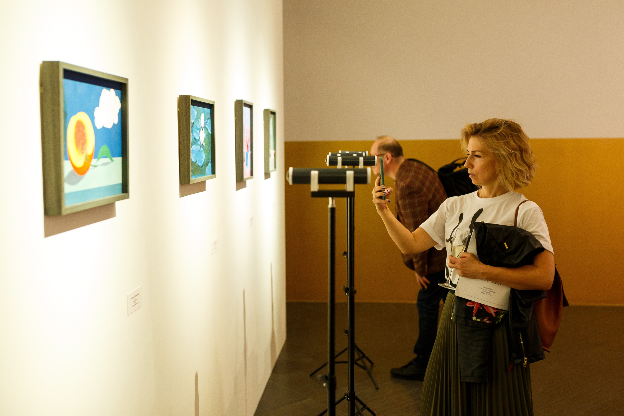 Открытите выставки Небесная География или разбор полетов Андрея Филиппова. Фотограф Иван Недорез