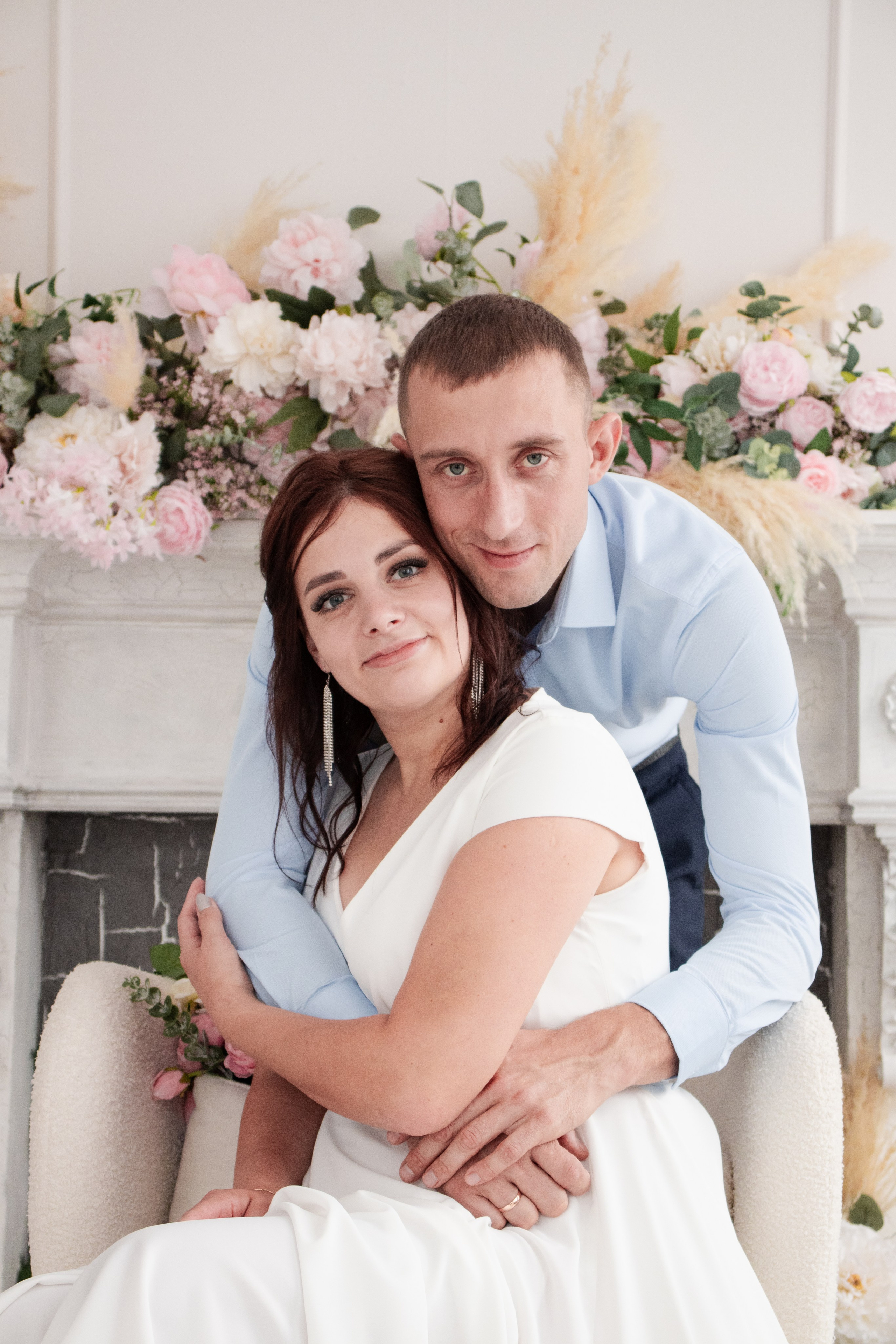 Свадебная фотосессия невесты в городе Томск