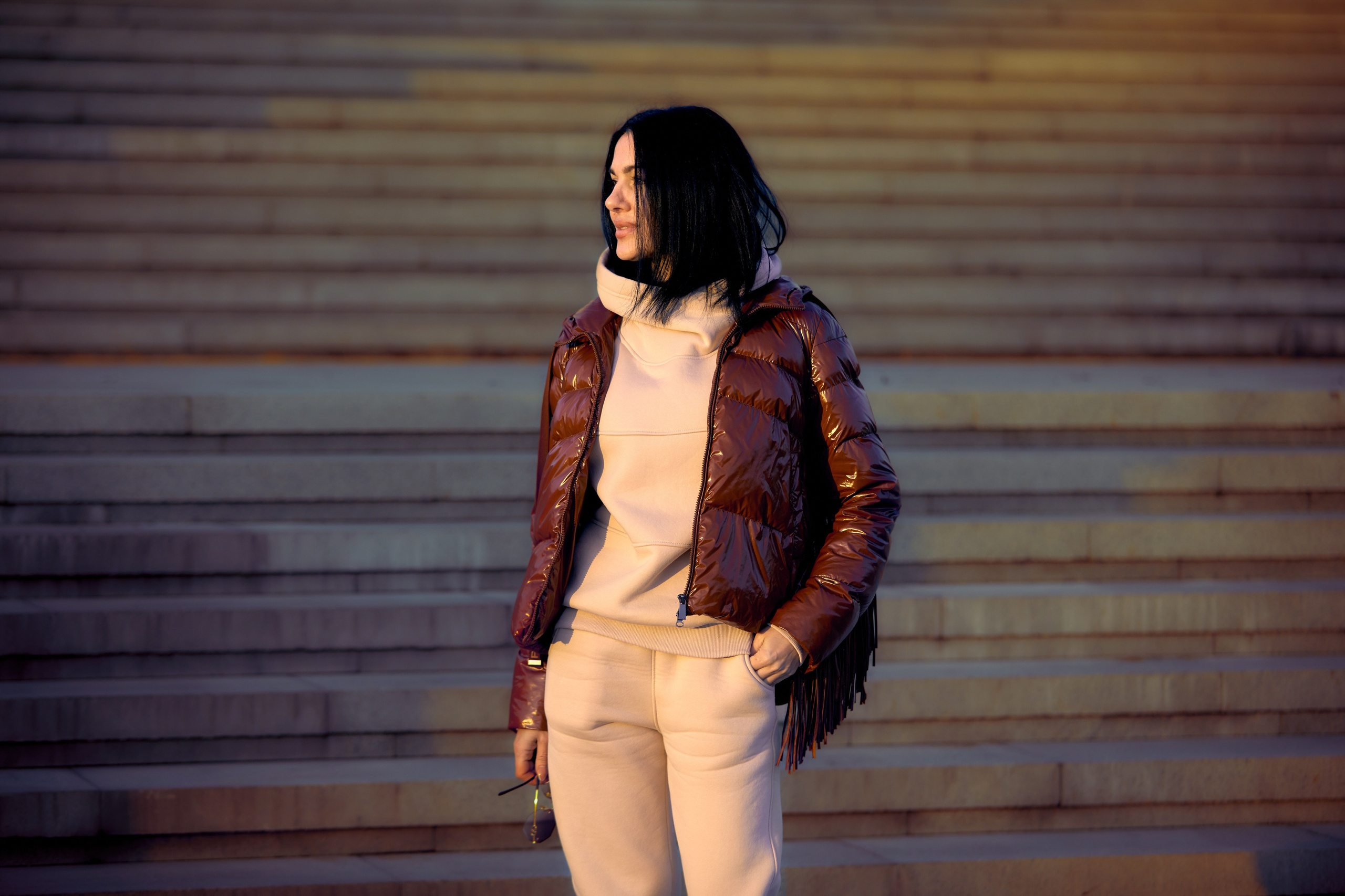 Юля Портрет — парк победы. Фотограф Михаил Коган — Москва 89267284460