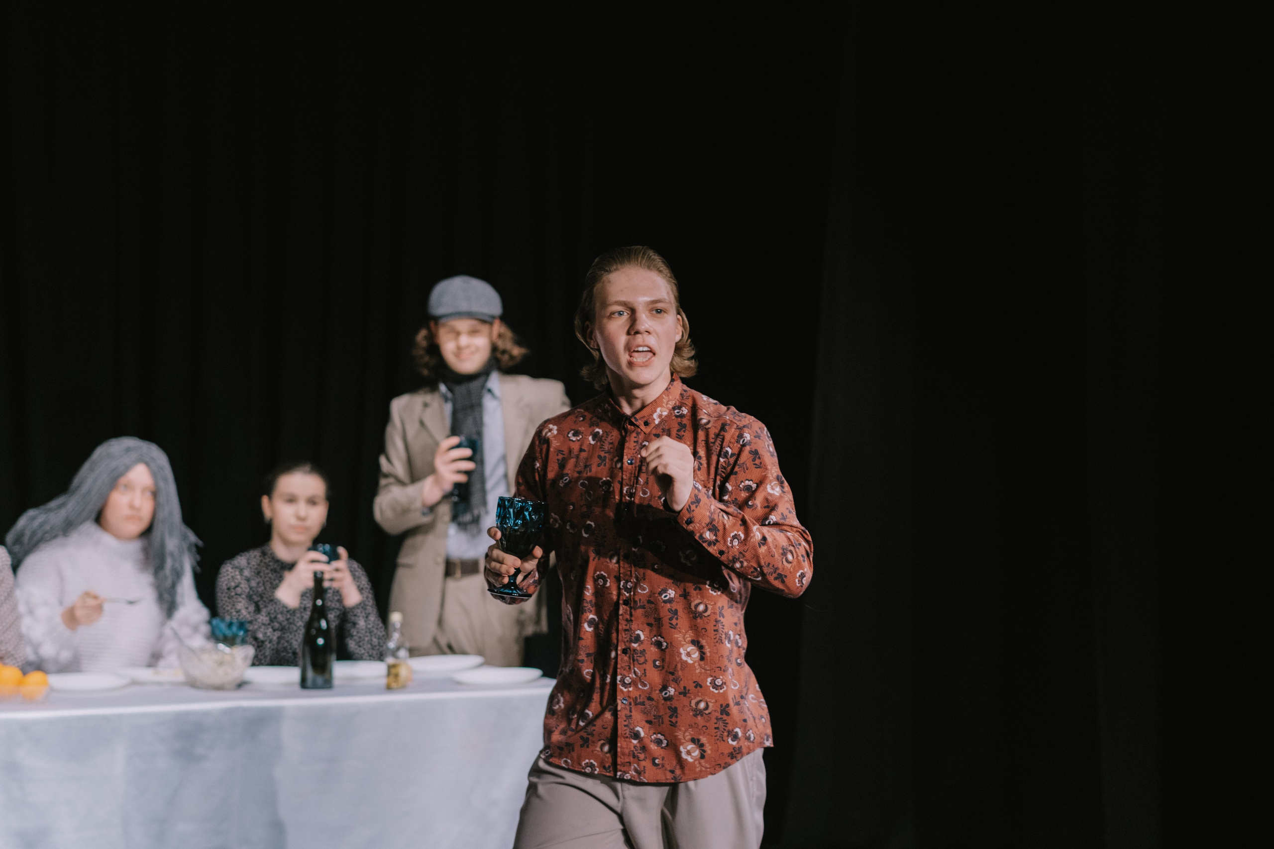 Детская театральная студия «Ирбис», спектакль. Репортажный и портретный фотограф в Москве Илья Спиридонов