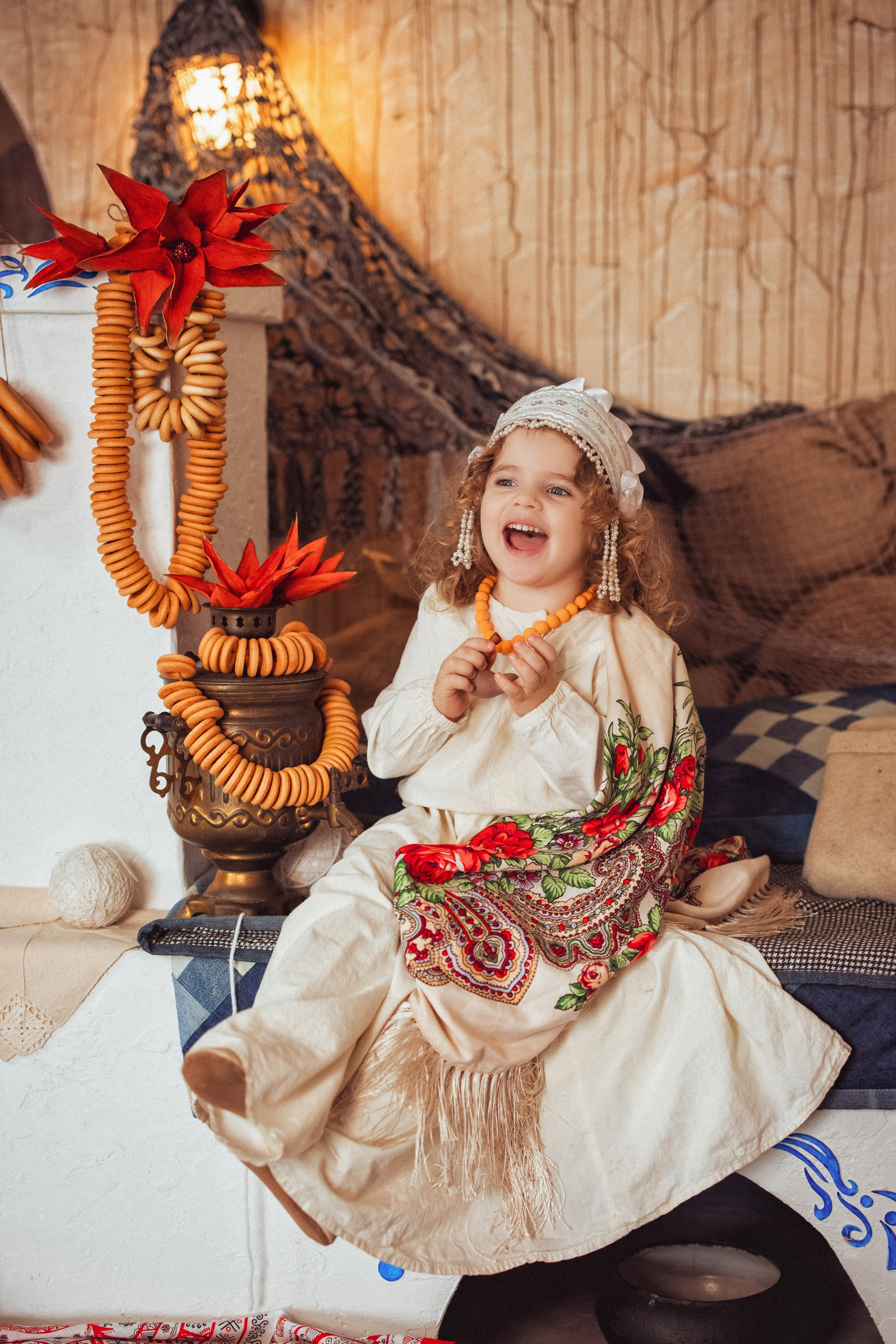 Фотосессия в русском стиле. Фотопроект"Масленица» в фотостудии Эль, город Краснодар. Семейный и детский фотограф в Краснодаре Анна Трашкова