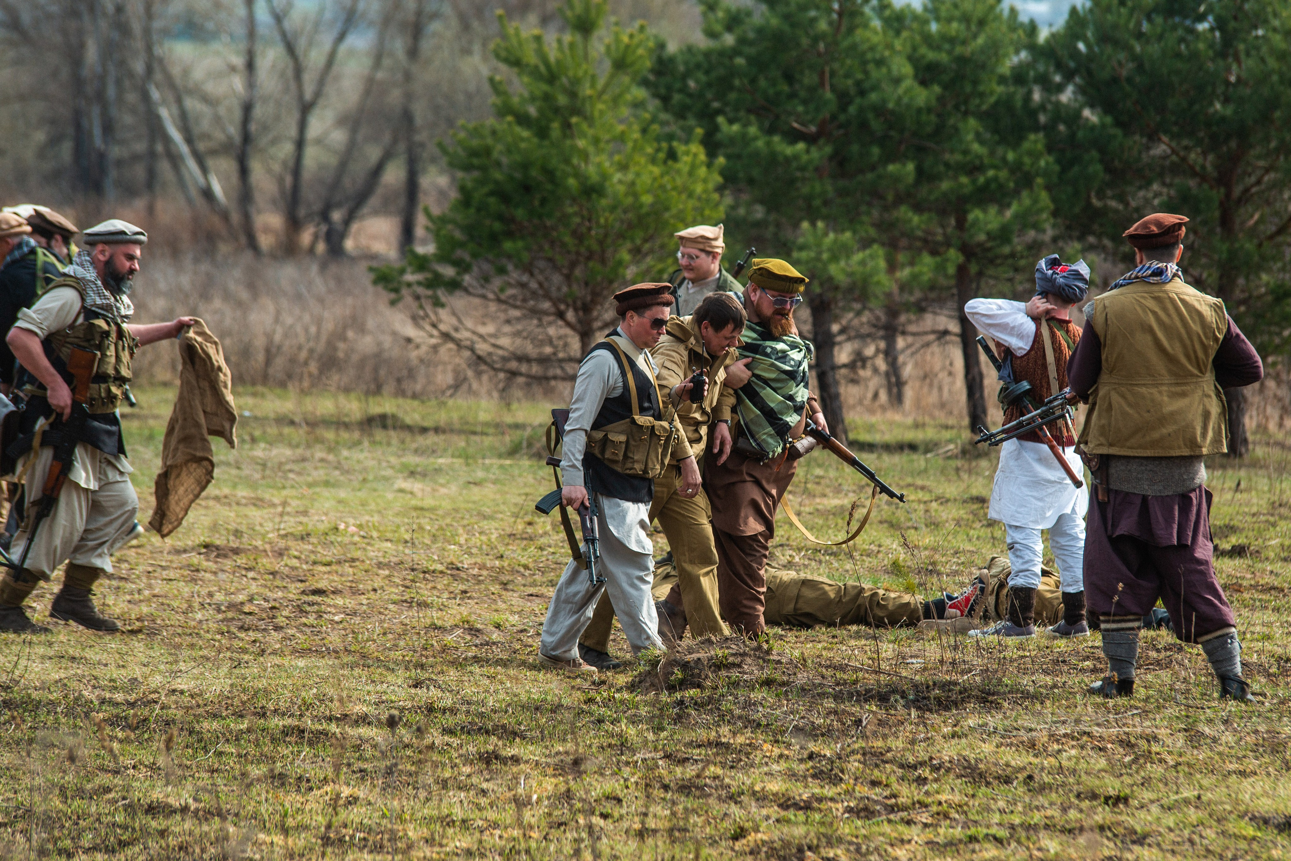 РЕКОНСТРУКЦИЯ БОЯ — АФГАН. Профессиональный фотограф в Мценске и Орловской области