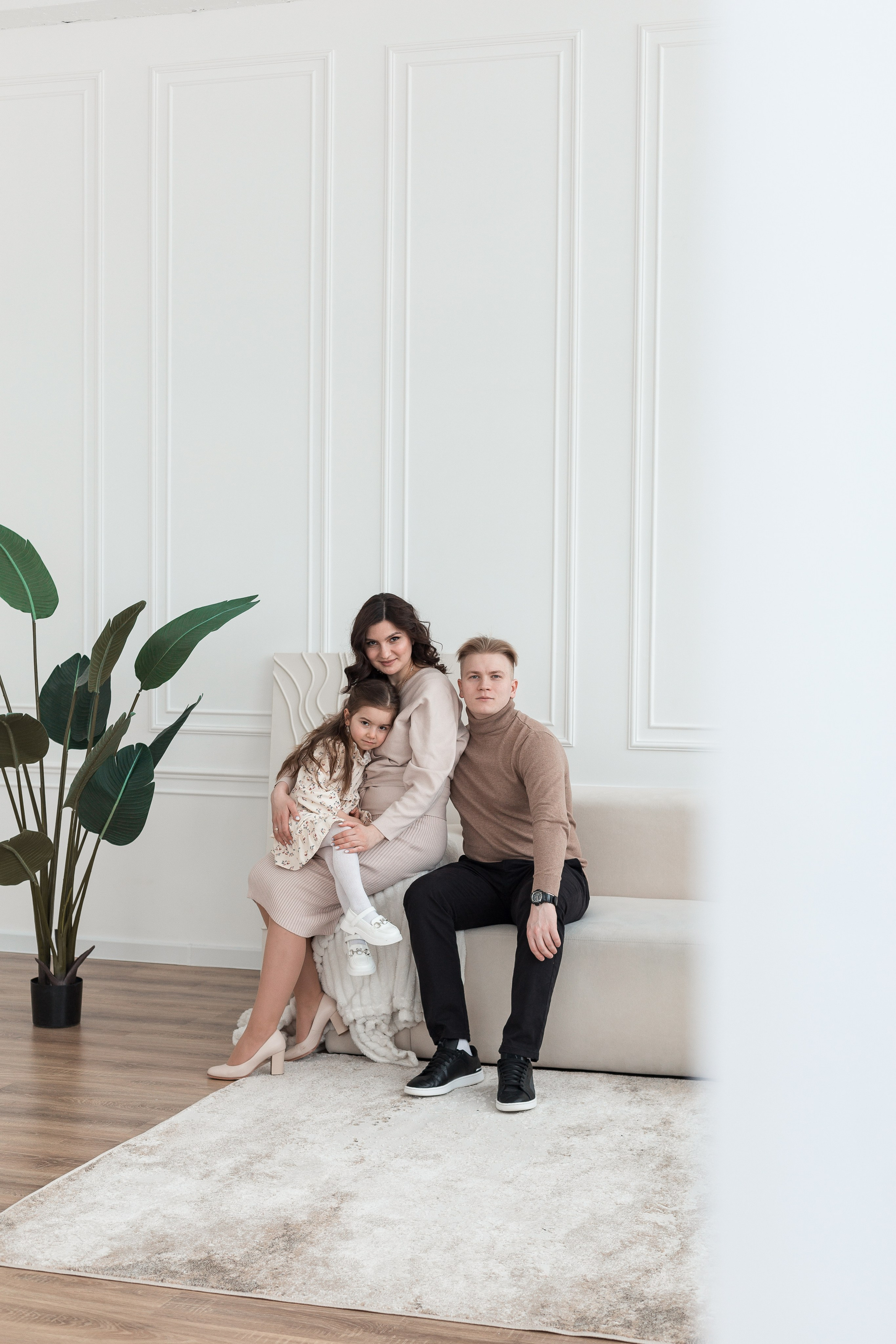 Семейная студийная съемка. Семейный и детский фотограф в Перми Ксения Масленникова