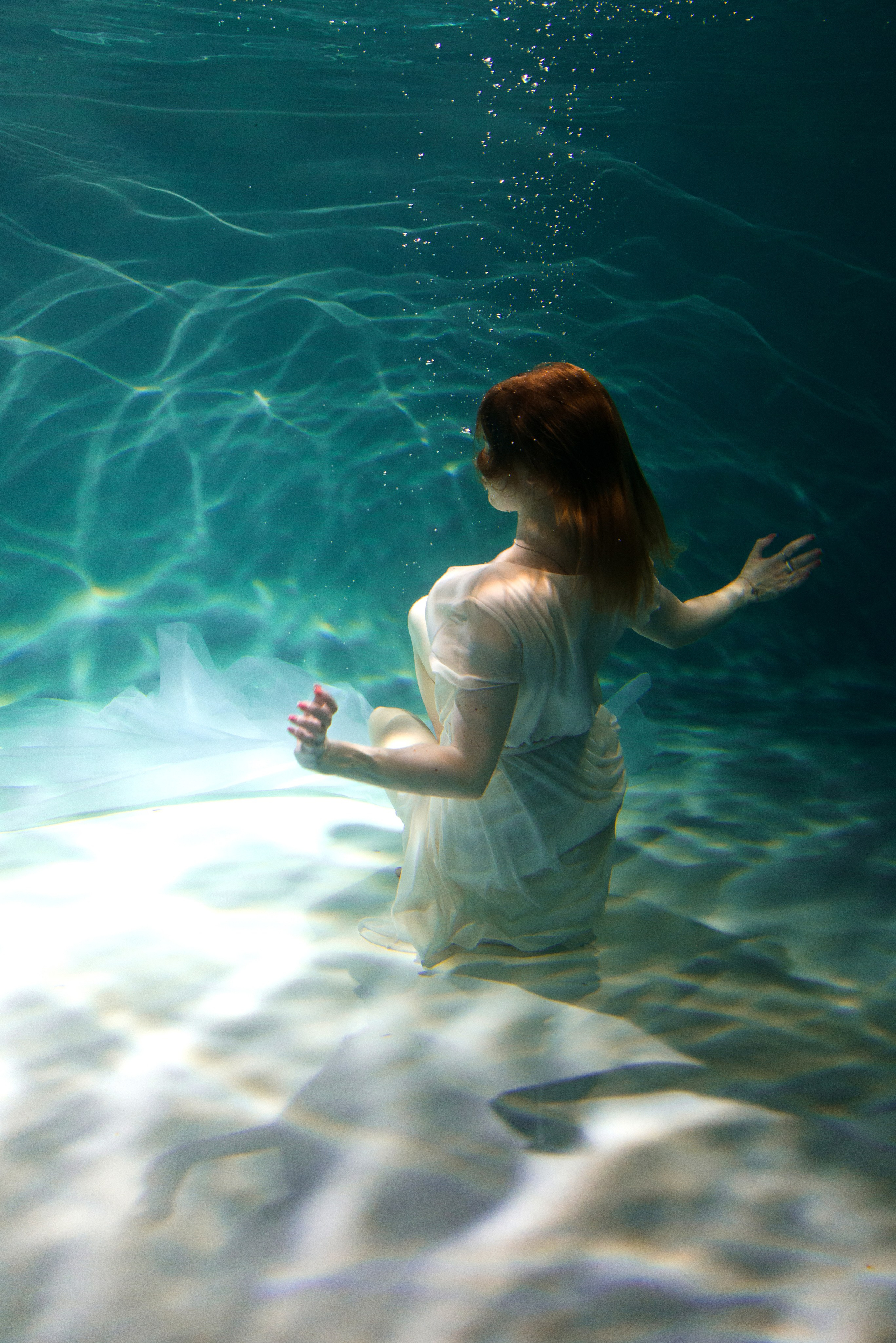 Под водой. Фотограф и дизайнер в Москве Екатерина Лобачева