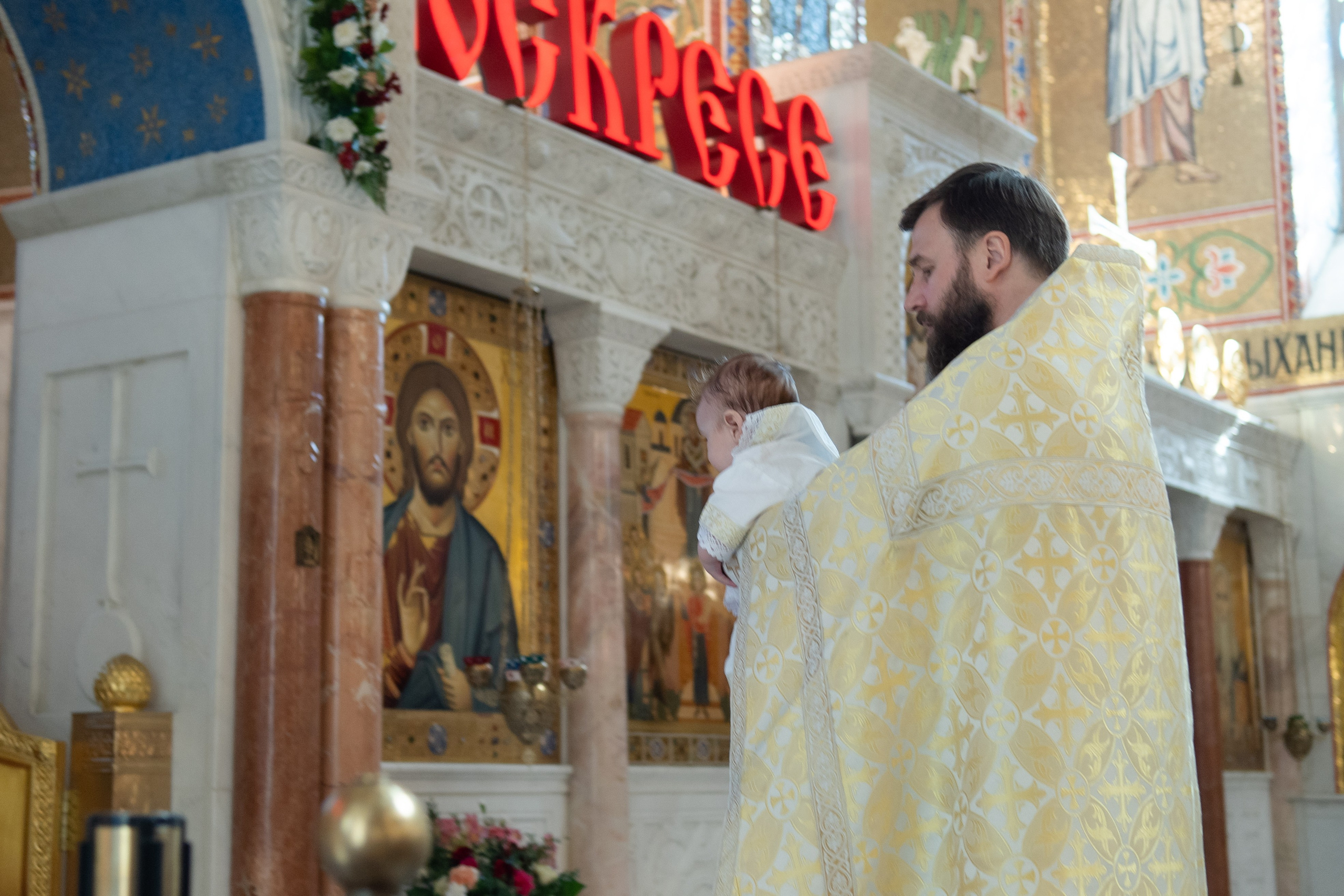 Храм Покрова Пресвятой Богородицы в Ясенево — Крещение Олега. ВАША СЕМЕЙНАЯ ФОТОСТУДИЯ