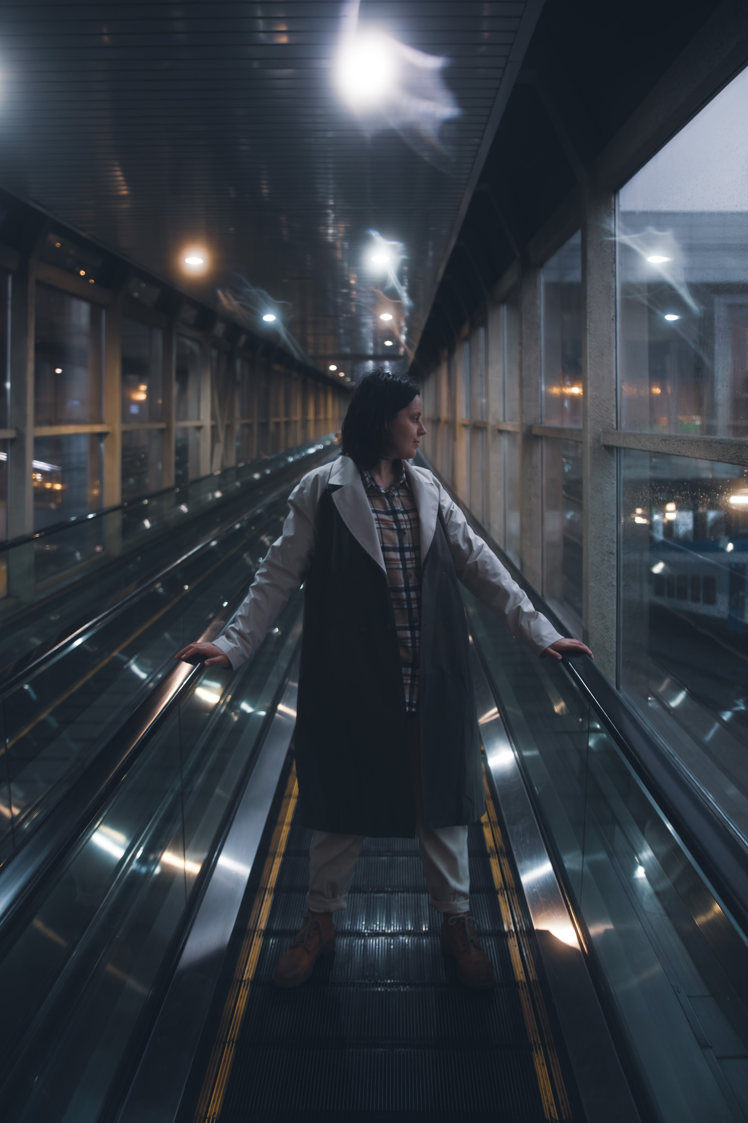 Фотосессия на вокзале