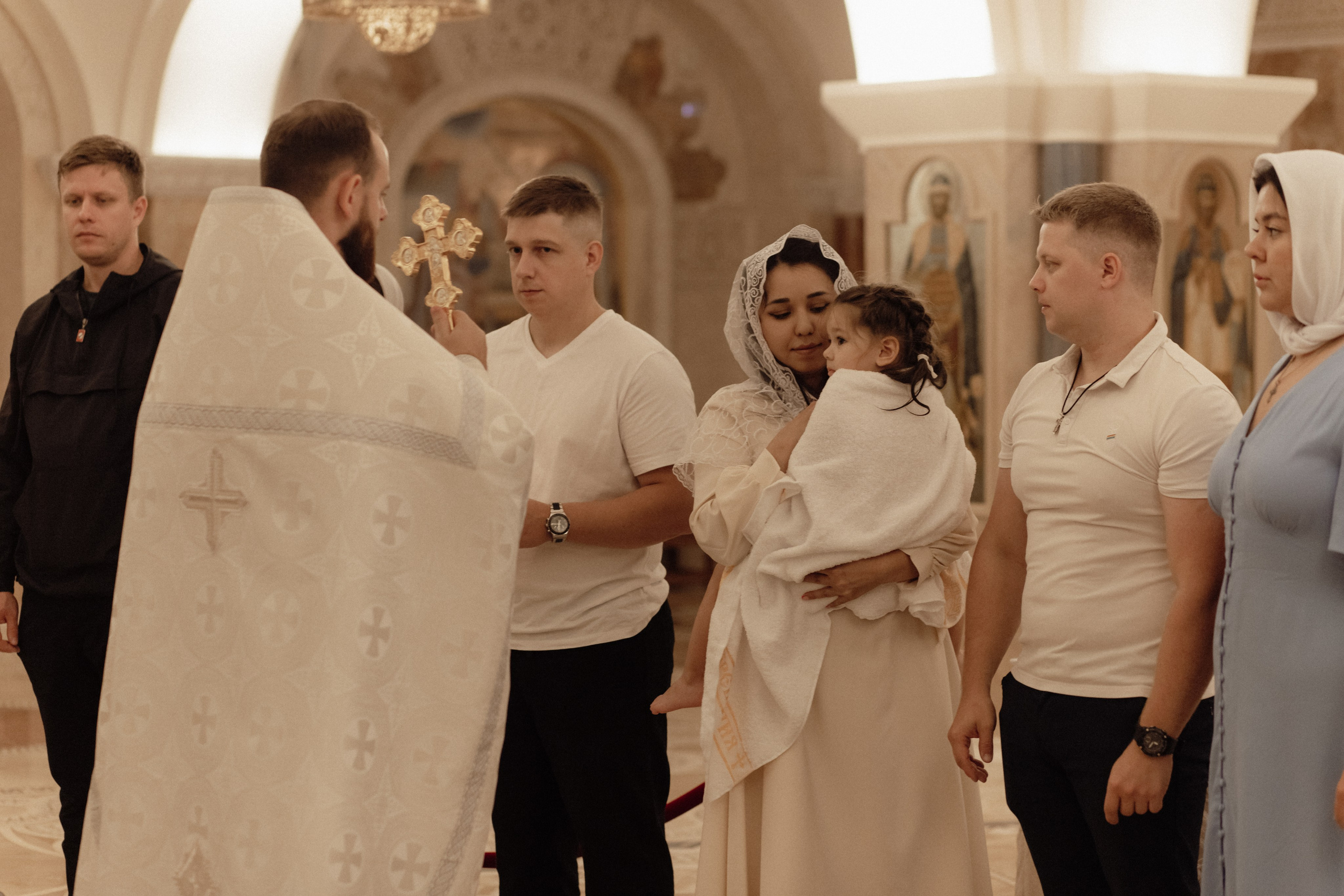 Крещение Киры. Семейный и свадебный фотограф в Челябинске Мария Леонтьева