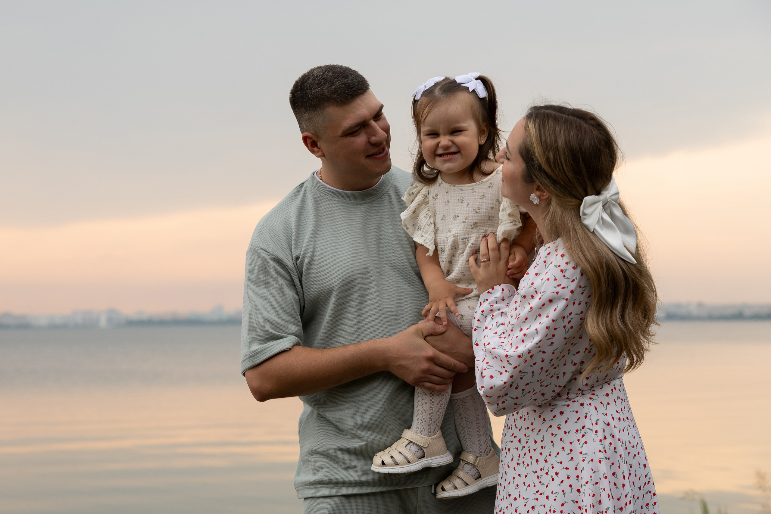 Денис, Наталья и София. Семейный и свадебный фотограф в Челябинске Мария Леонтьева
