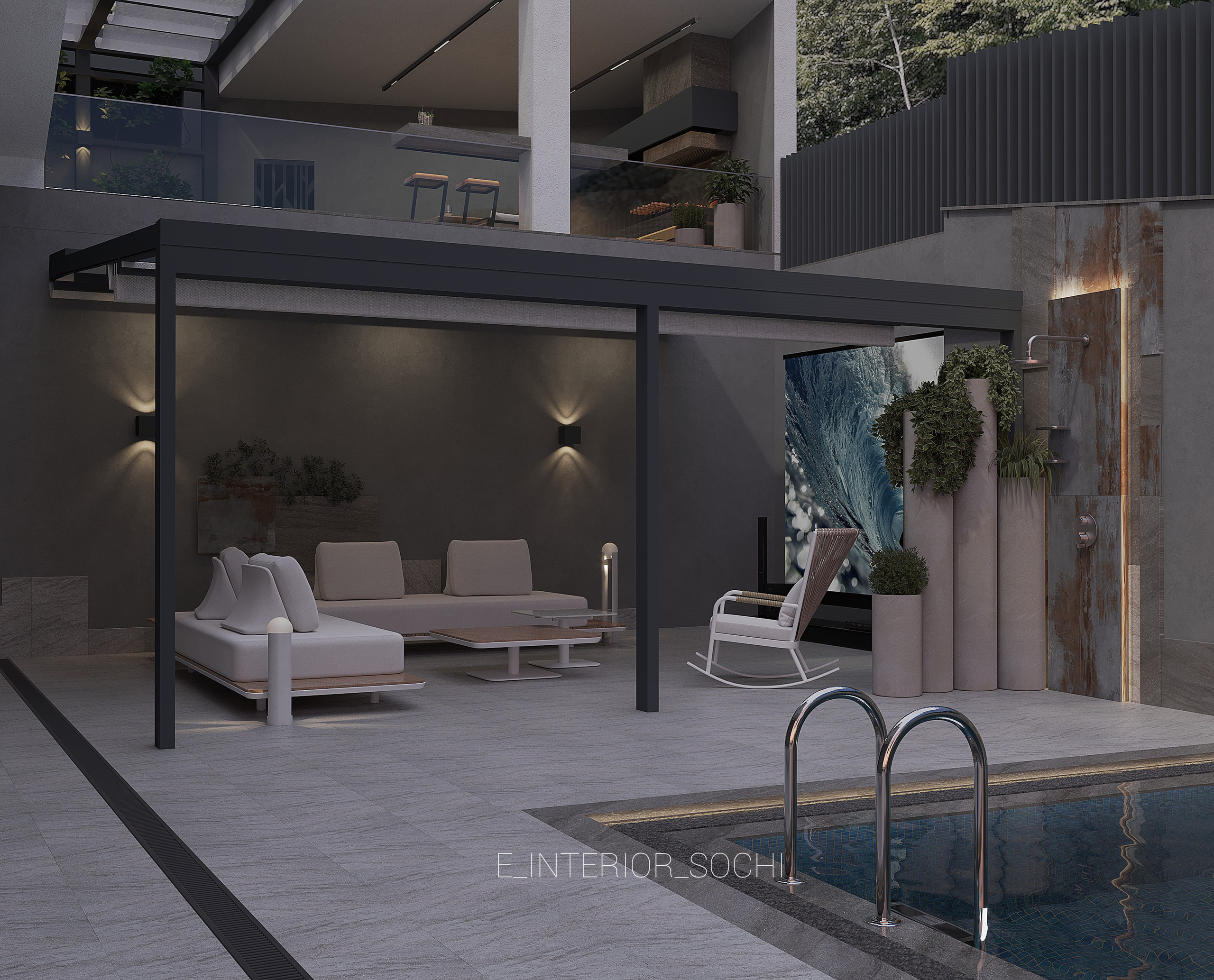 AIR_STONEWOOD. Дизайн интерьера Евгения Тисленко