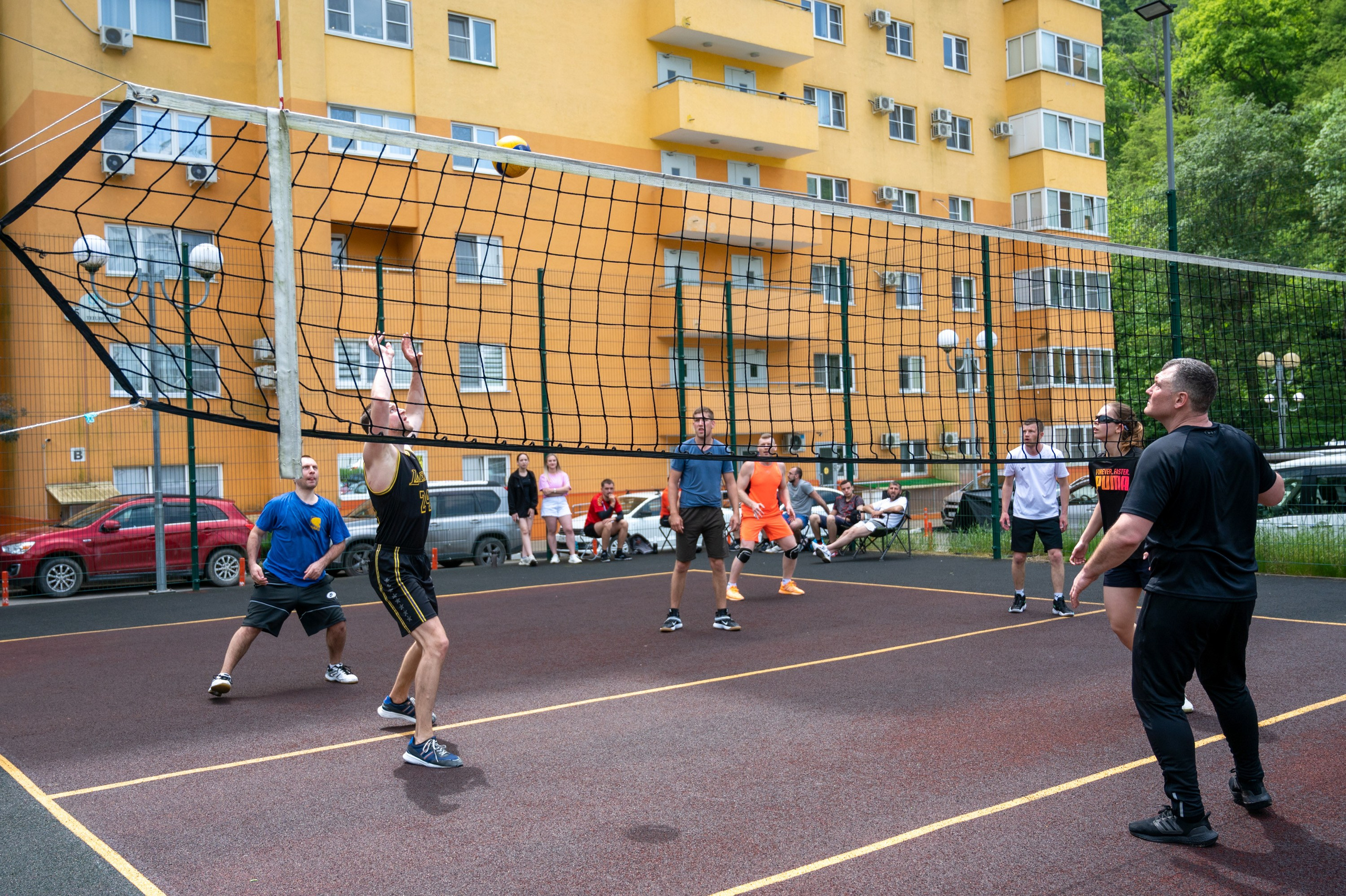 Турнир по Волейболу. Фотографирую счастливых людей в Сочи