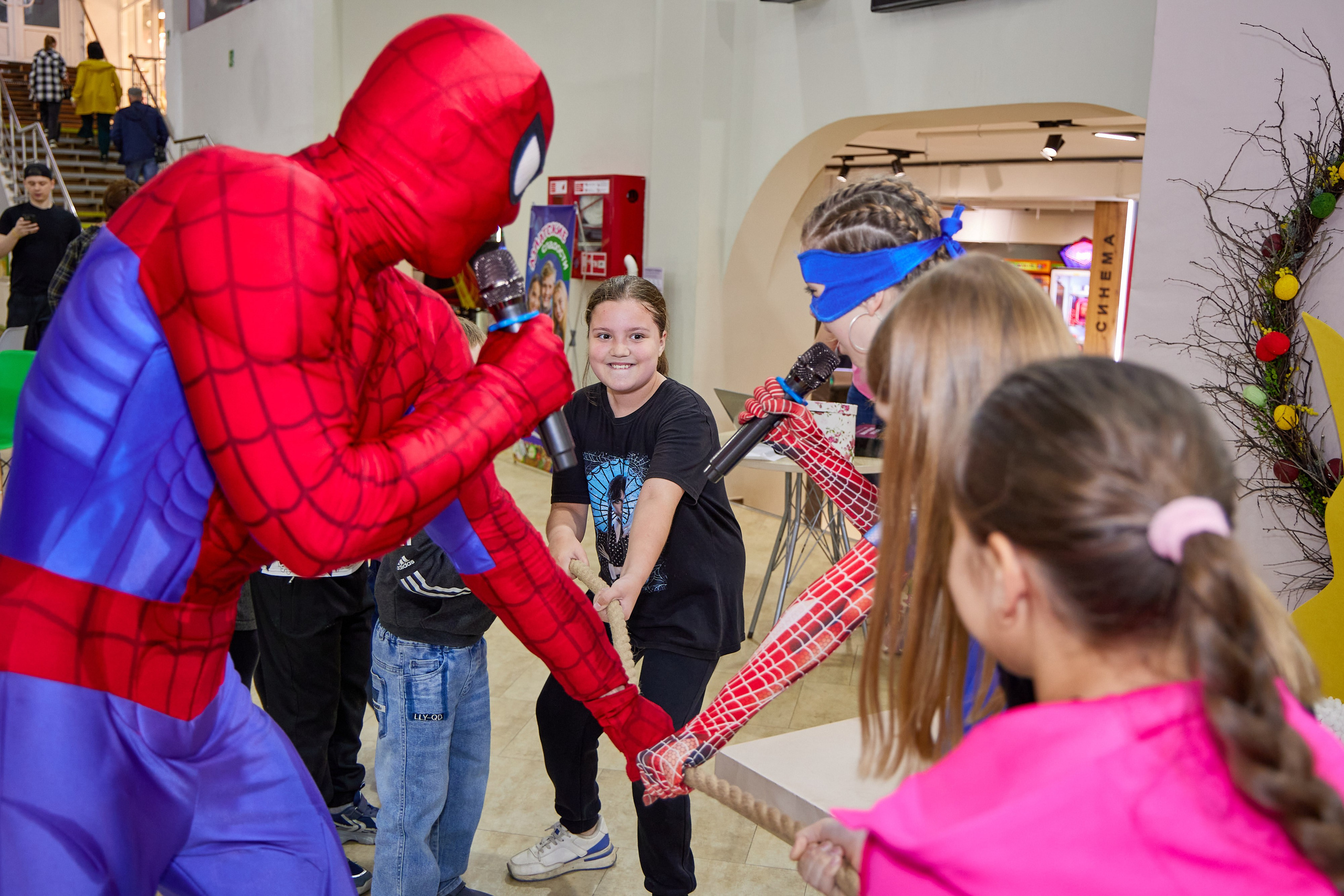 Репортажные кадры с детских праздников
