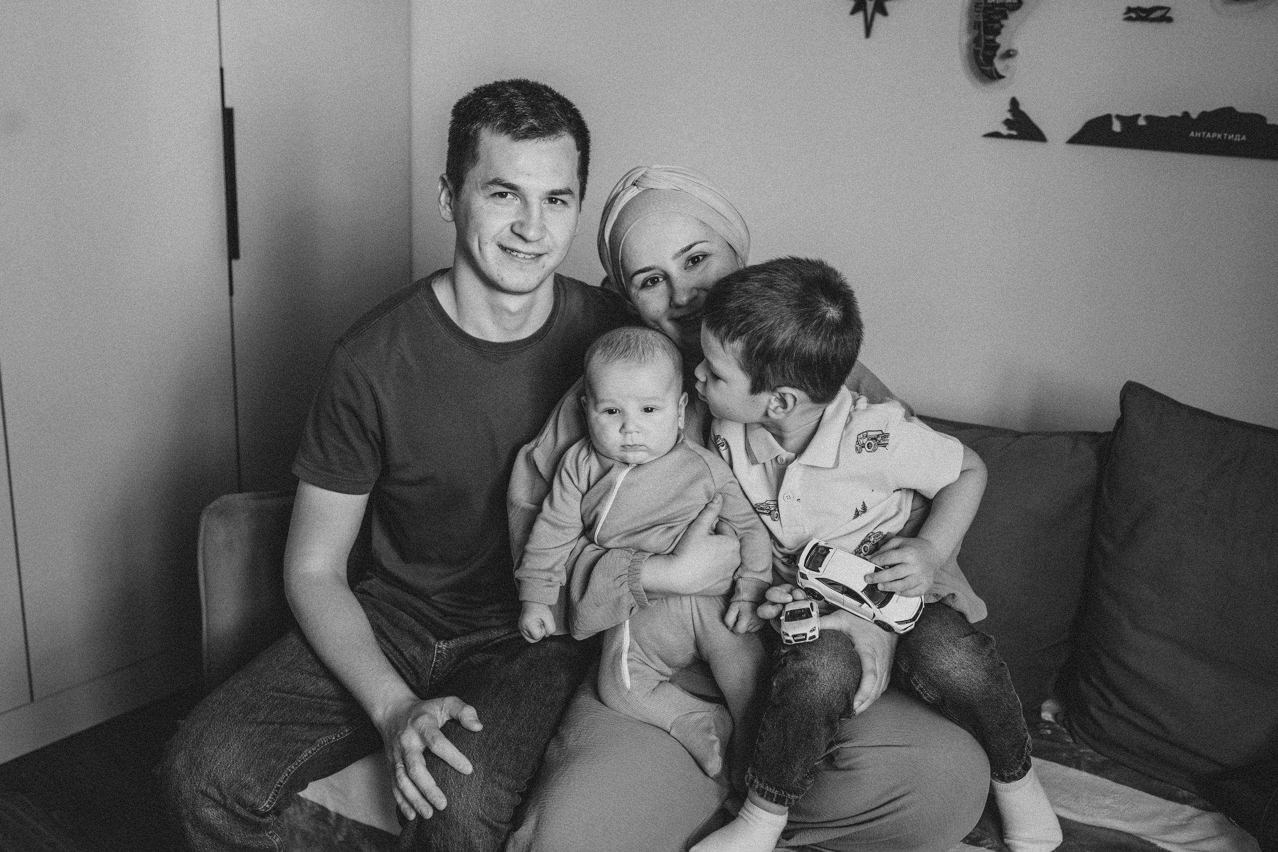 Адам и Исмаил. Семейный и домашний фотограф в Москве и МО Королева Валерия