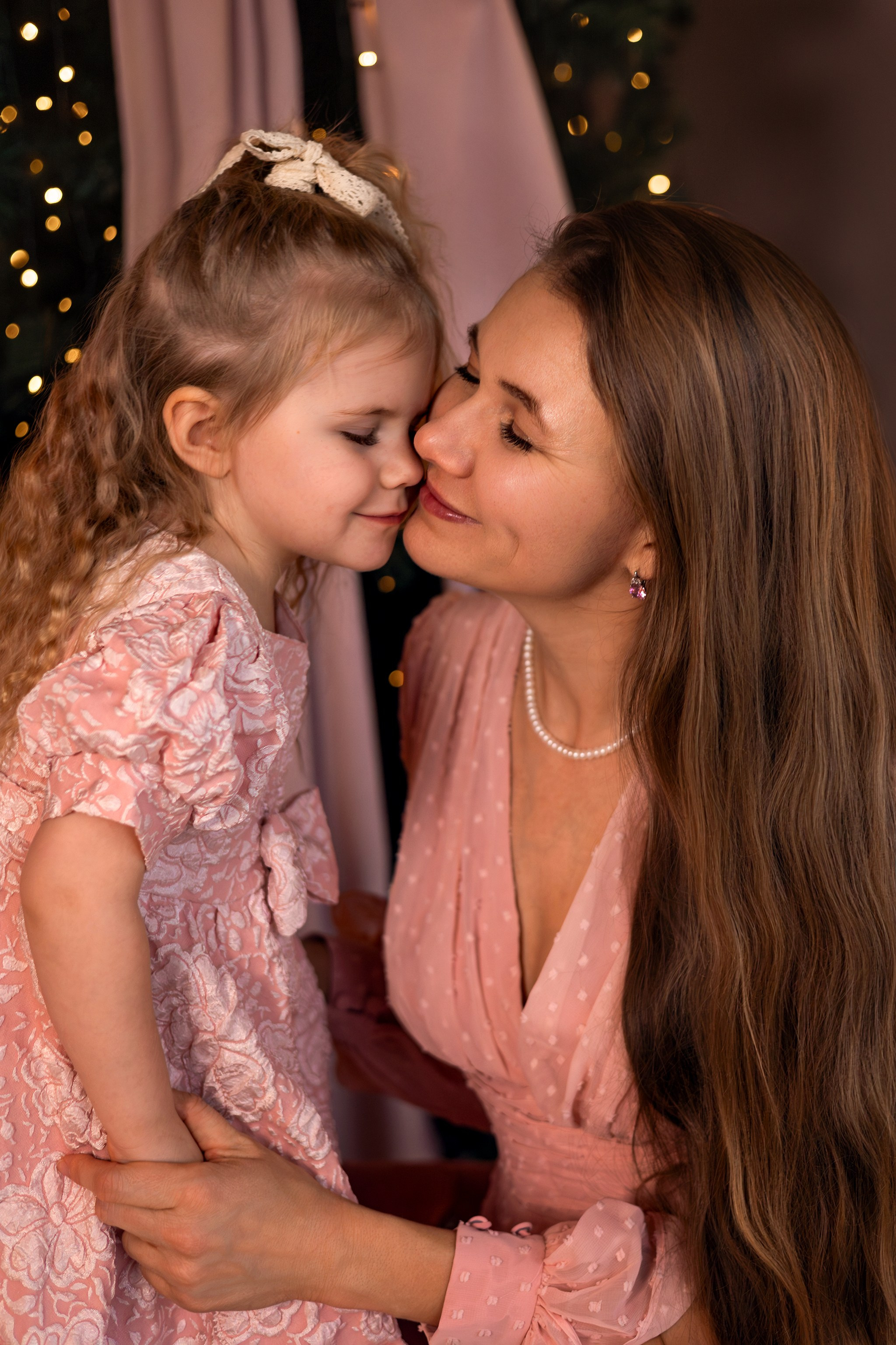 Новогодняя семейная съемка. Детский и семейный фотограф Елена Михайлова в Москве