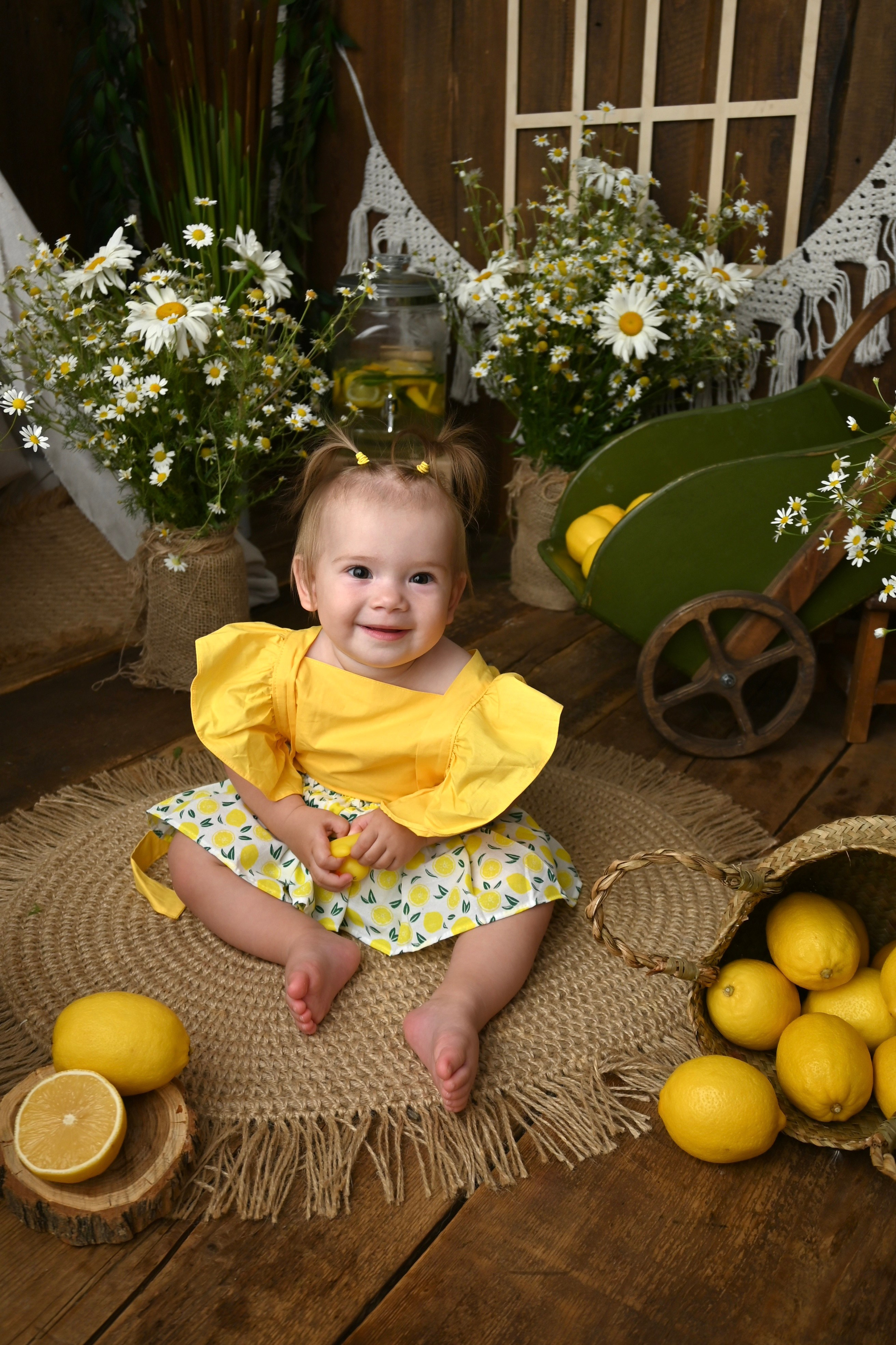 Ромашки&лимоны. Детская фотостудия «Ягоза»