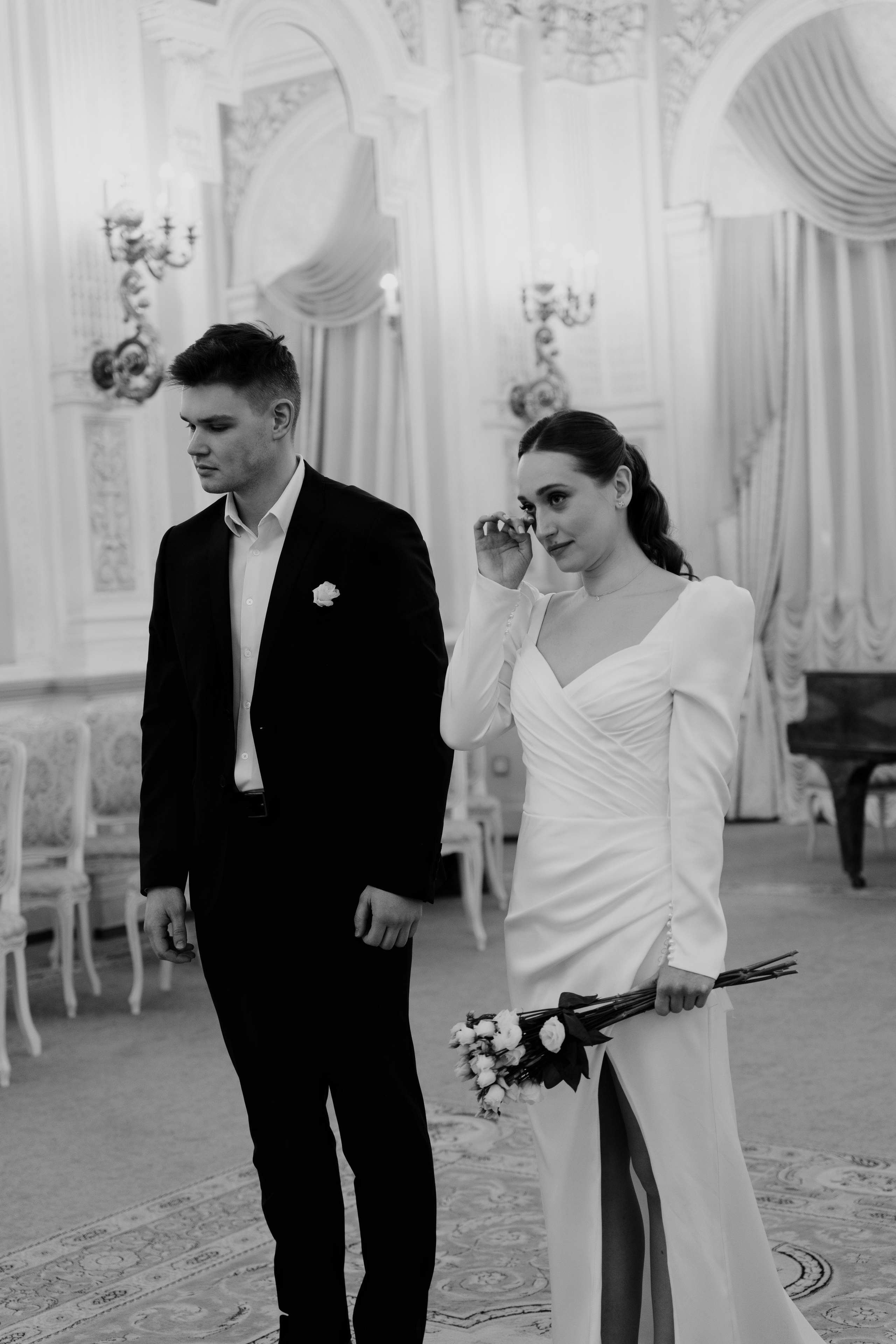 Свадебная фотосессия в Санкт-Петербурге. Федосова Елизавета - свадебный фотограф СПб. Фотосессия Дворец Бракосочетания №1