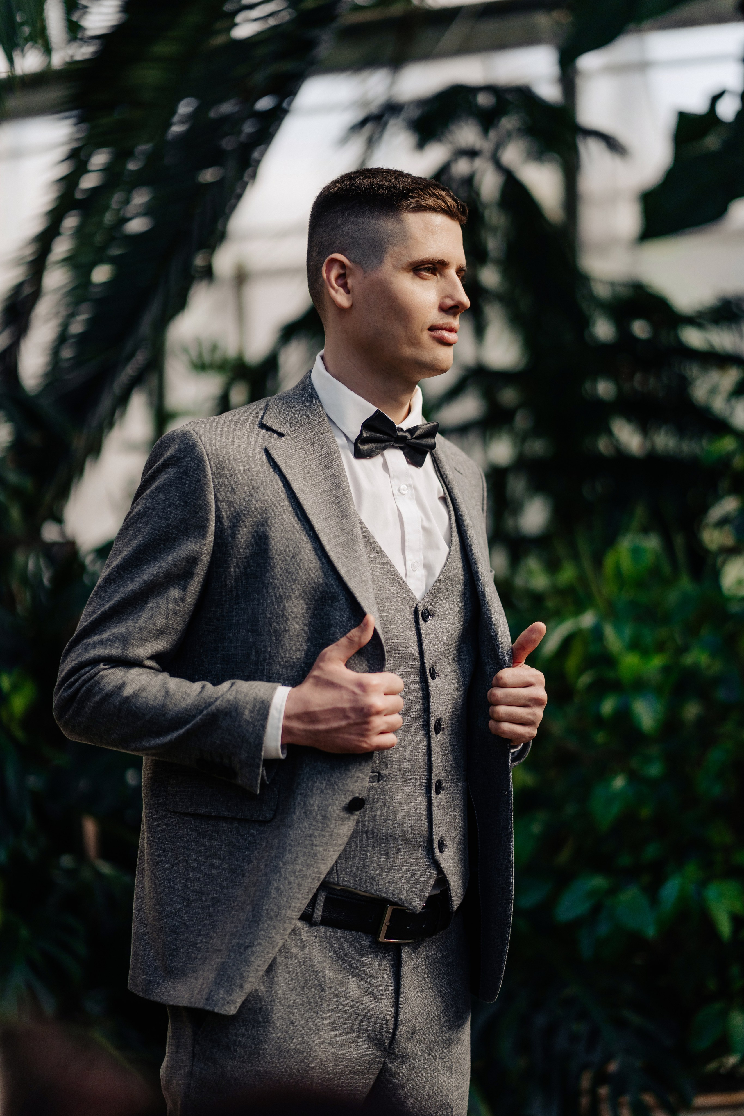 Свадебная в оранжерее. Михаил и Виктория. Фотограф Сергей Лукьяненко