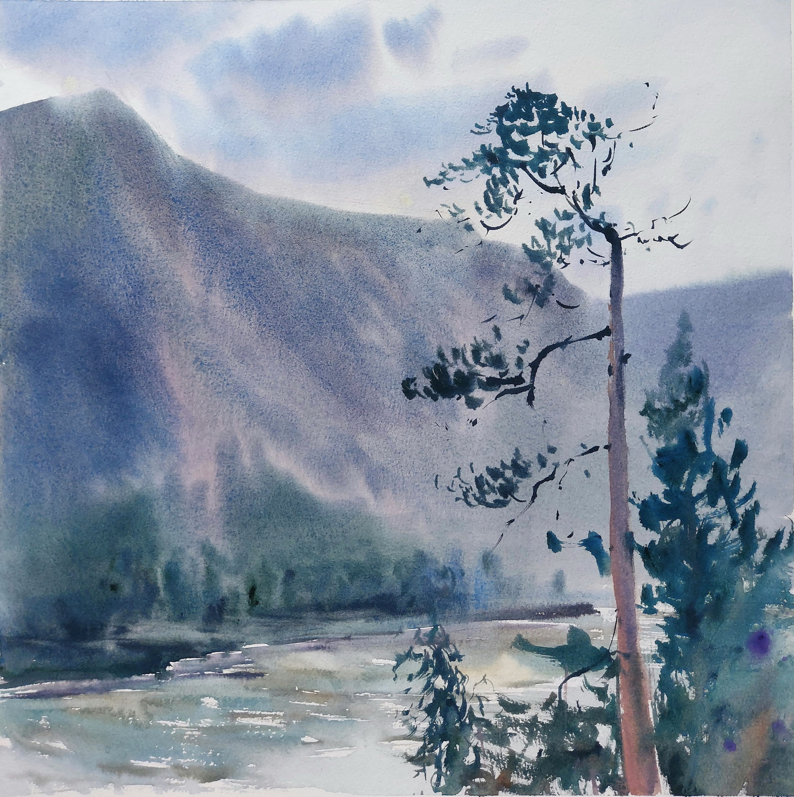 Katun River | Altai Mountains, Russia | August 2025 | 37.5 x 37.5 cm