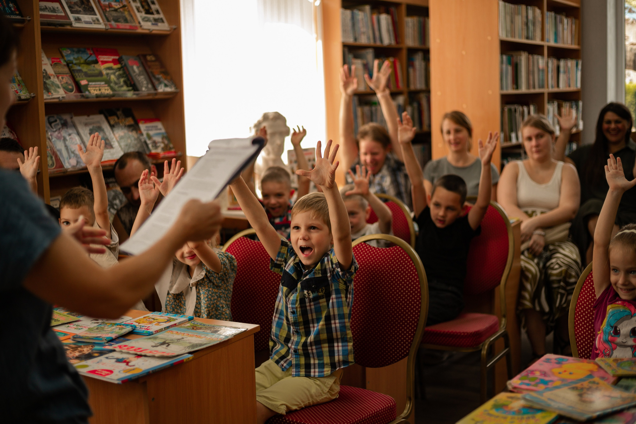 Экскурсия в библотеку. Фотограф Неверова Катерина