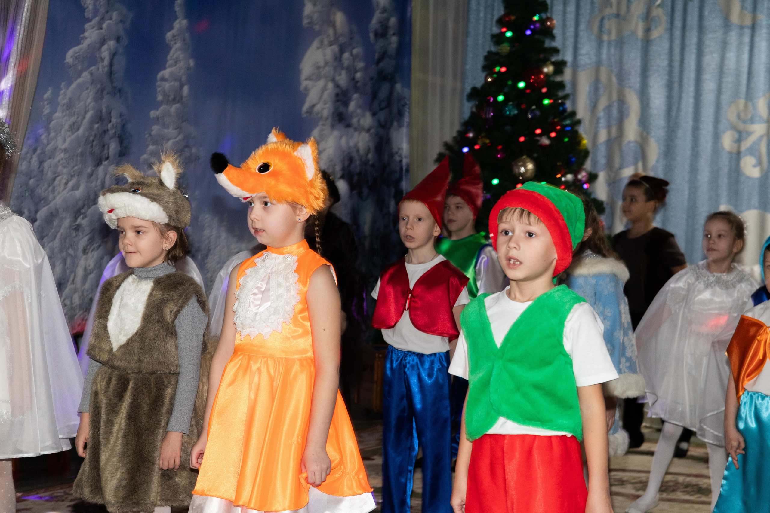 Новогодний утренник подготовительной группы. Индивидуальный и свадебный фотограф в Москве, Электростали и Туле Кадейкина Екатерина