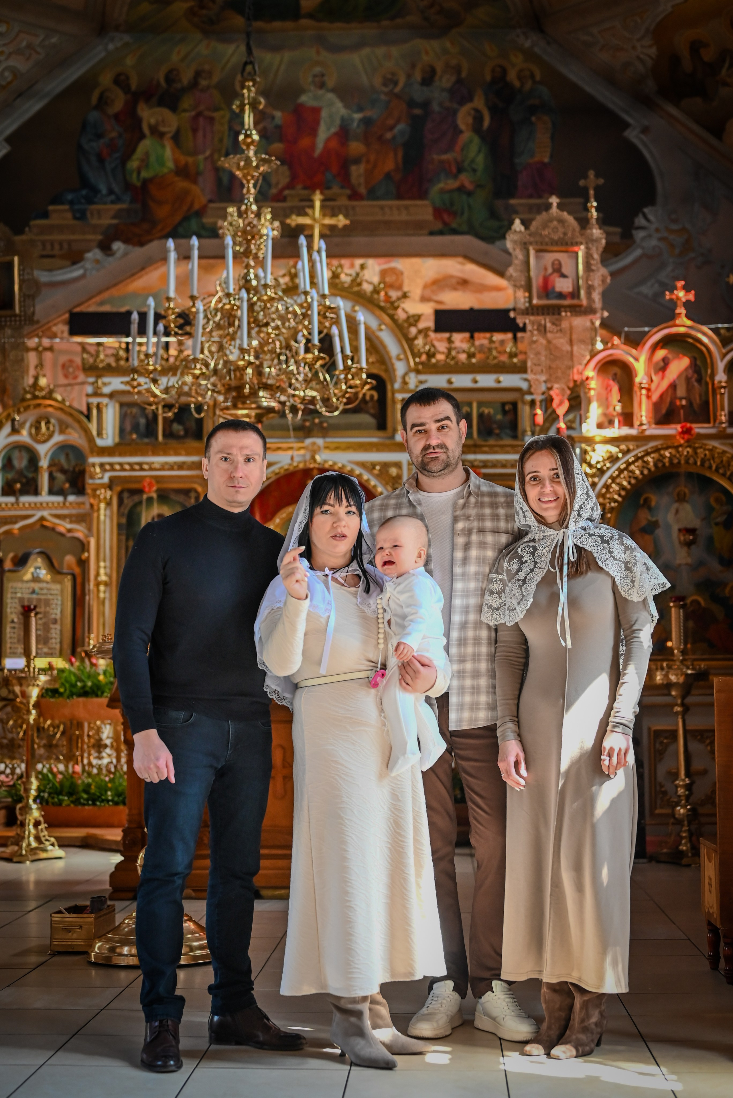 Крещение Бутово. Семейный и детский фотограф Москва