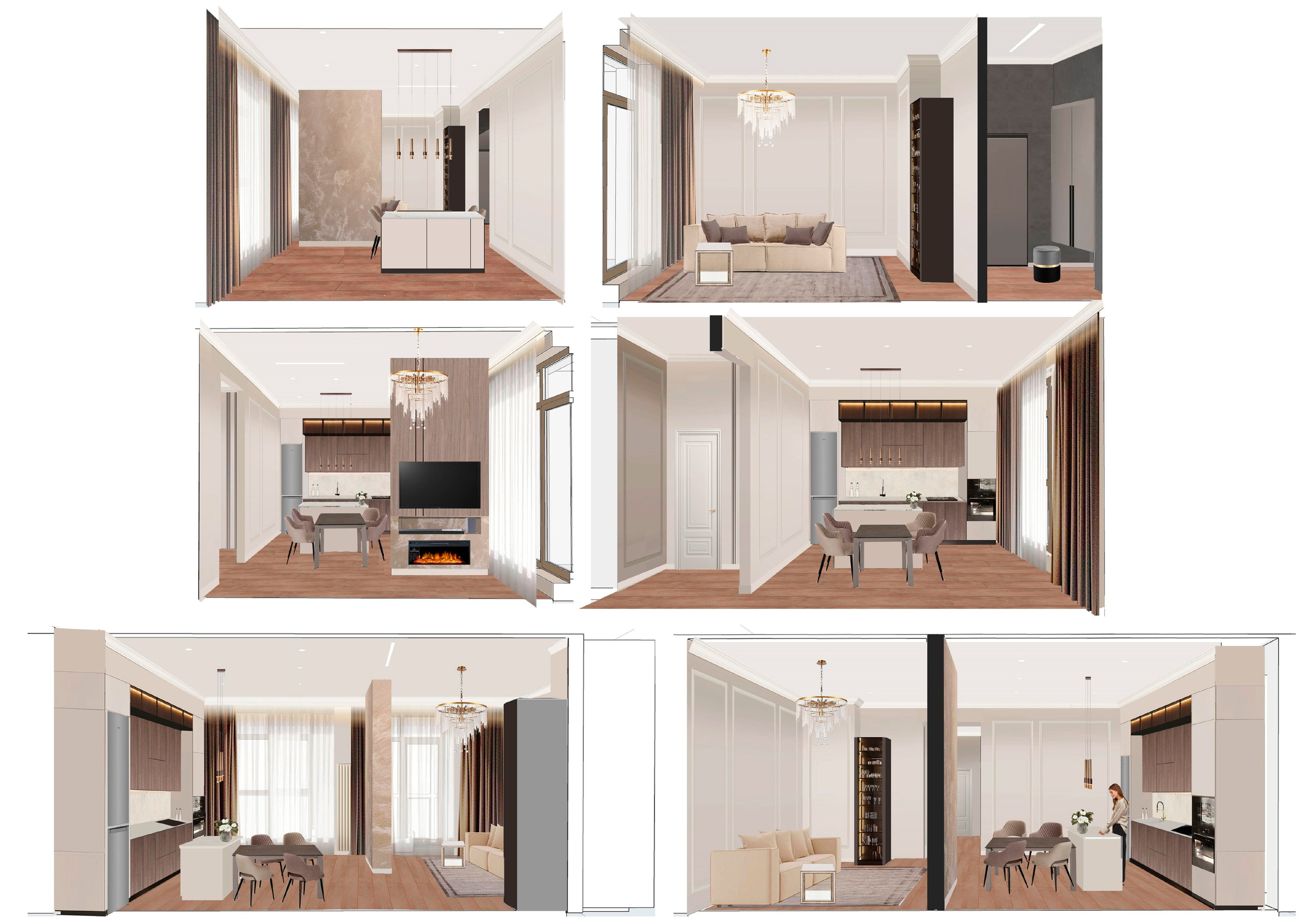 ЖК «MODUM». Студия дизайна интерьеров FORMA