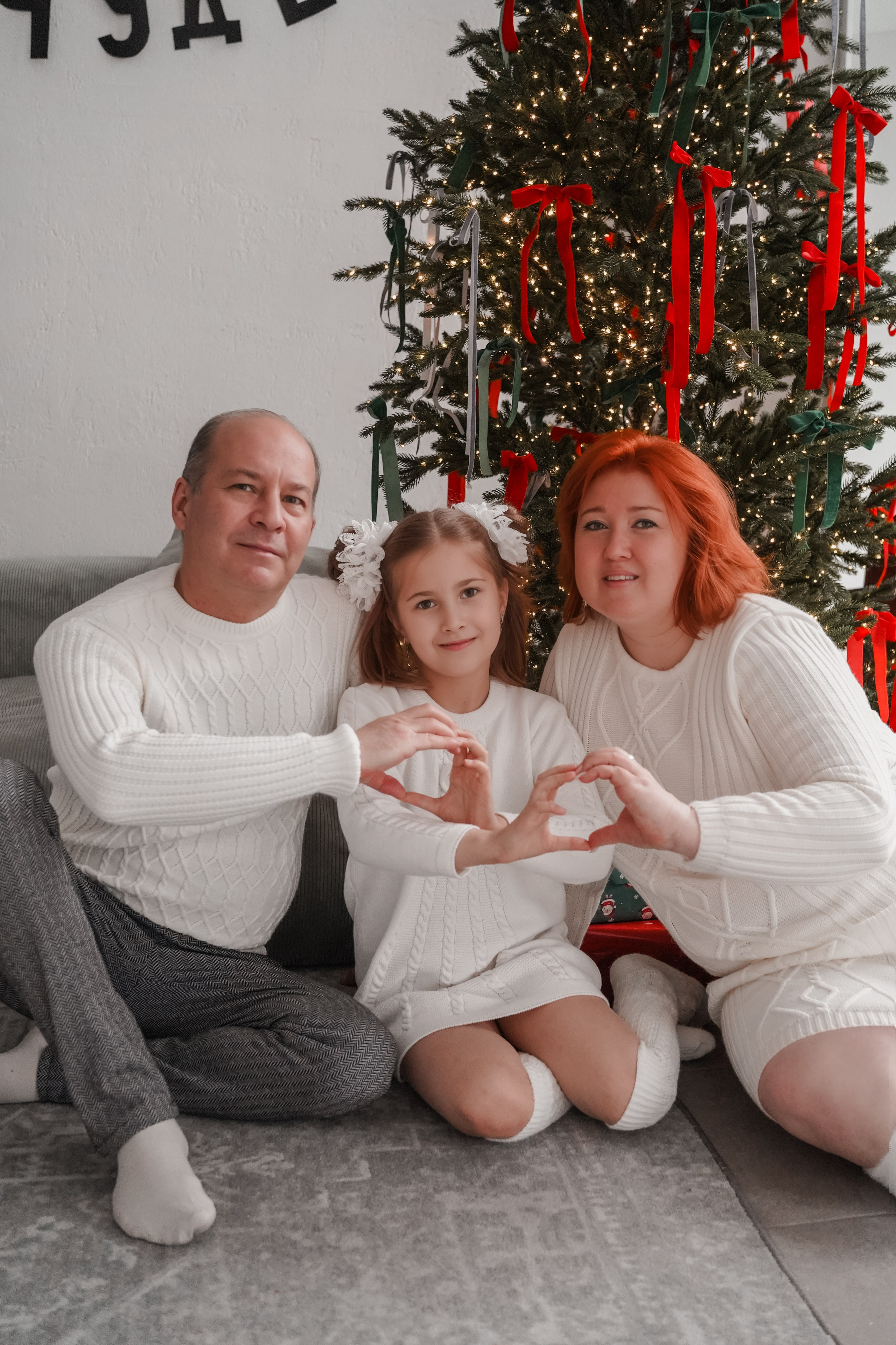 Новогодняя семейная фотосессия. Фото и видео съемка