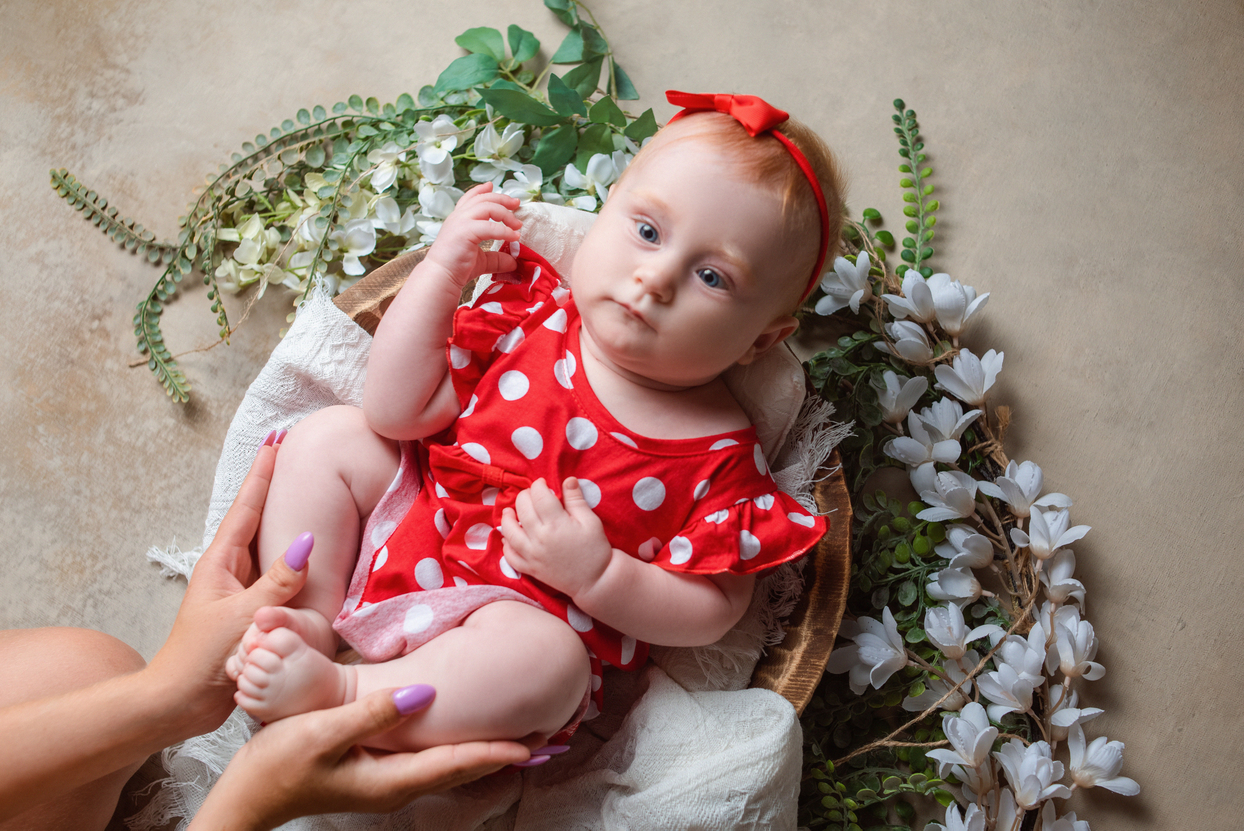 Малыши до года. Фотограф Новорожденных во Владивостоке Ольга Галаницкая