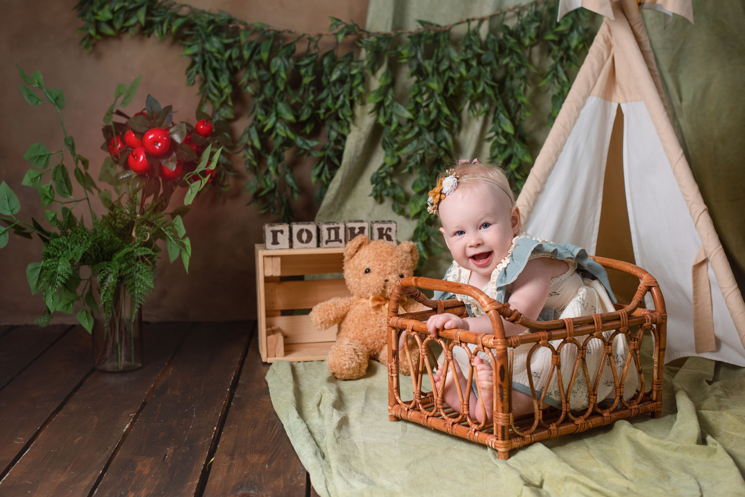 Годики. Фотограф Новорожденных во Владивостоке Ольга Галаницкая