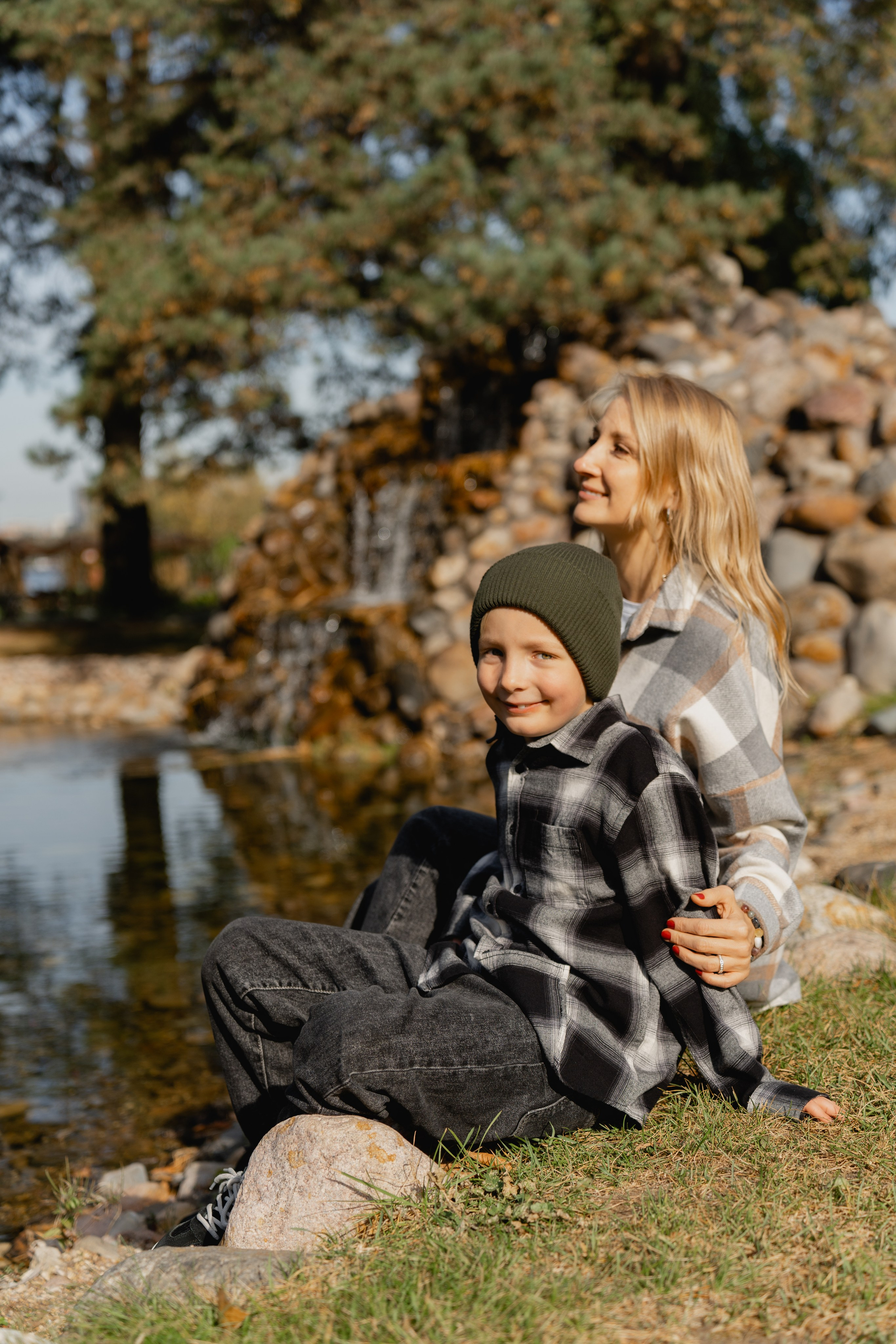 Осенняя прогулка с сыном. Виктория Саханкова — портретный и семейный фотограф в Москве