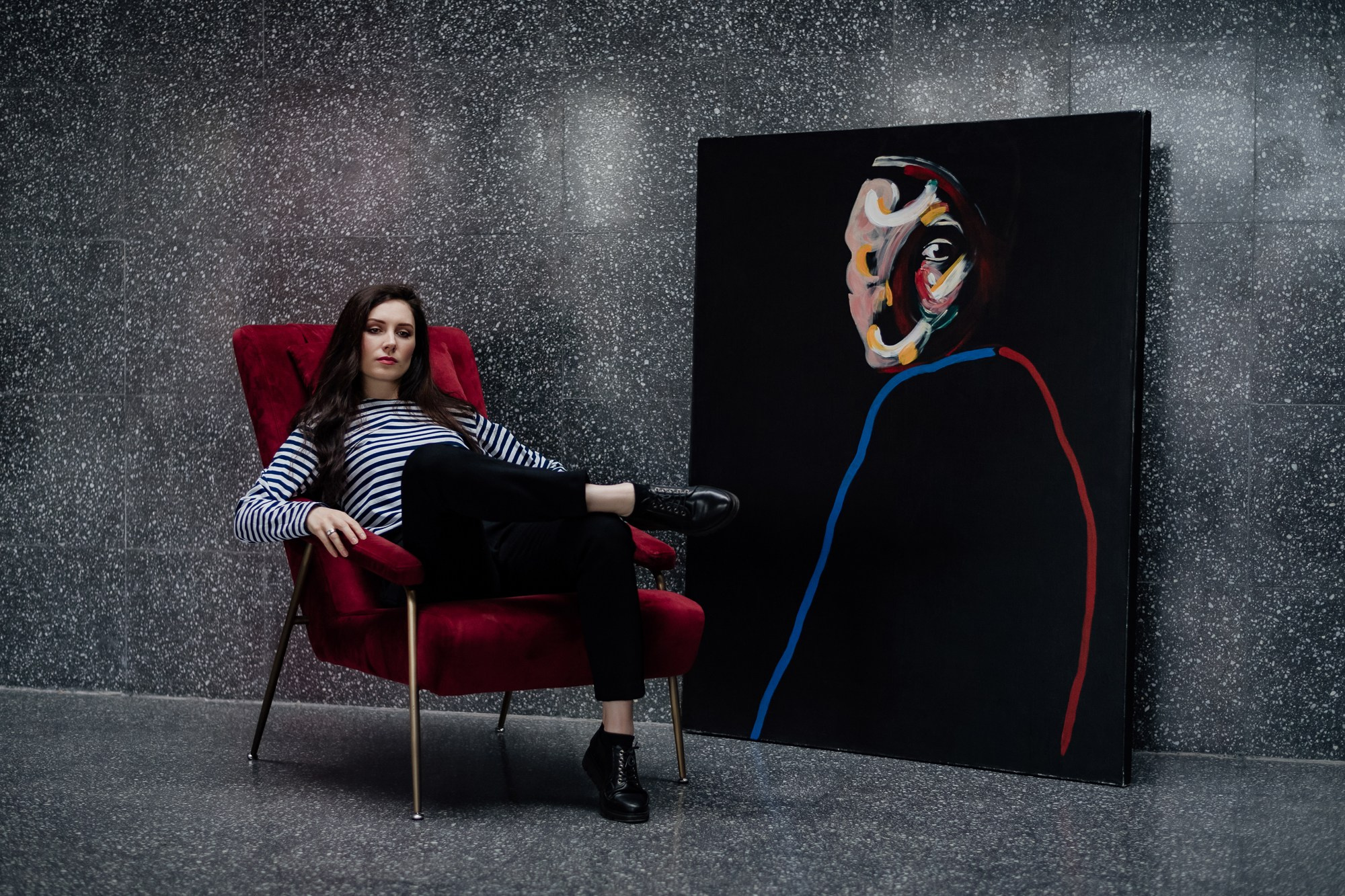 женский портрет в студии москва